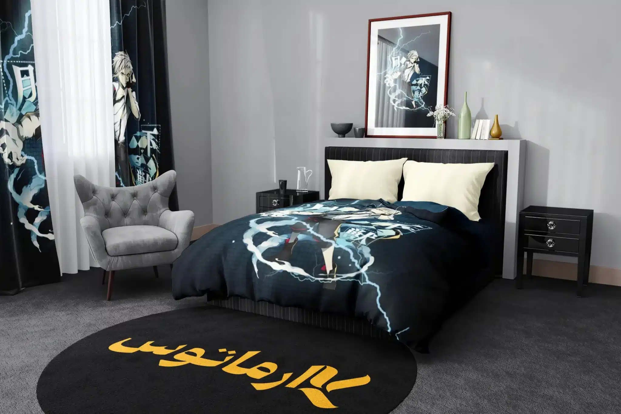 روتختی طرح سگ های ولگرد بانگو Bungou Stray Dogs کد 8 5,900,000 تومان &Ndash; کارماتوس روتختی طرح سگ های ولگرد بانگو Bungou Stray Dogs یک و دو نفره کارماتوس