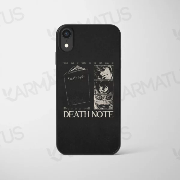 قاب موبایل طرح انیمه دفترچه مرگ Death Note