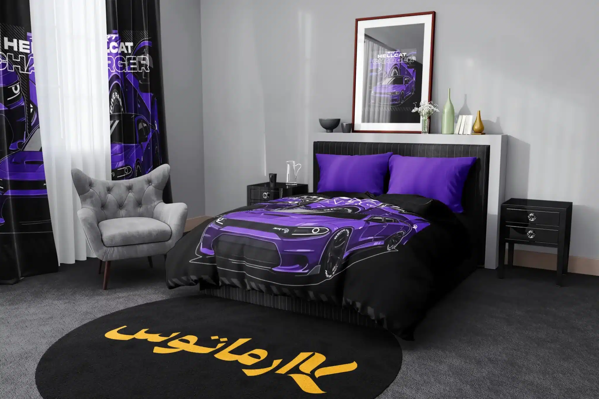 روتختی طرح دوج Dodge کد 1 5,900,000 تومان &Ndash; کارماتوس روتختی طرح دوج Dodge یک و دو نفره کارماتوس