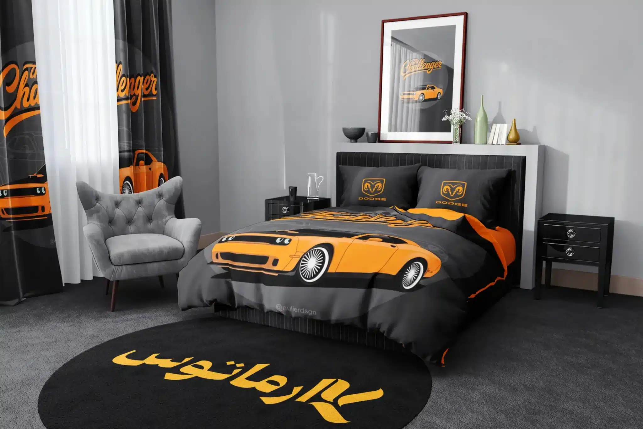 روتختی طرح دوج Dodge کد 4 5,900,000 تومان &Ndash; کارماتوس روتختی طرح دوج Dodge یک و دو نفره کارماتوس