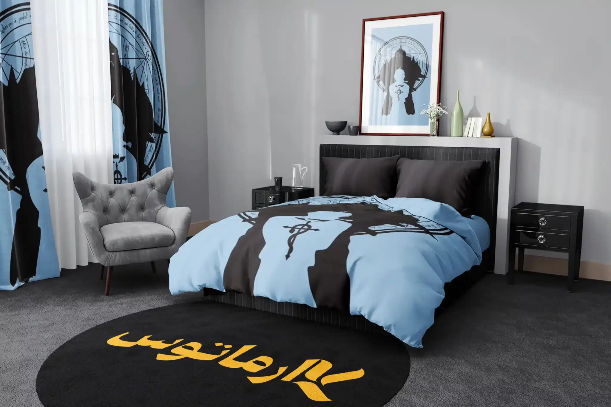 روتختی طرح کیمیاگر تمام فلزی Fullmetal Alchemist کد 1 5,900,000 تومان &Ndash; کارماتوس روتختی طرح کیمیاگر تمام فلزی یک و دو نفره کارماتوس