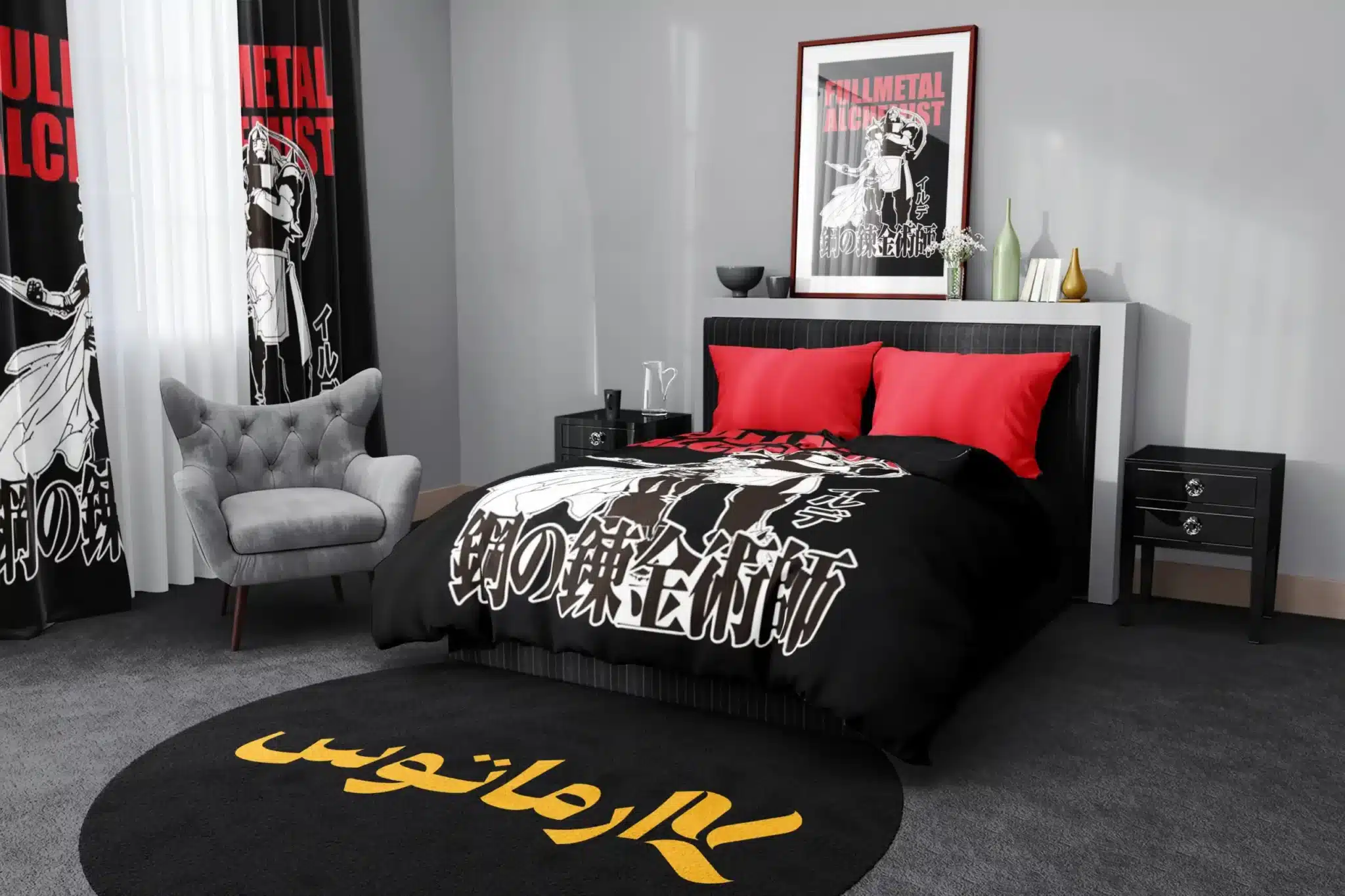 روتختی طرح کیمیاگر تمام فلزی Fullmetal Alchemist کد 2 5,900,000 تومان &Ndash; کارماتوس روتختی طرح کیمیاگر تمام فلزی یک و دو نفره کارماتوس