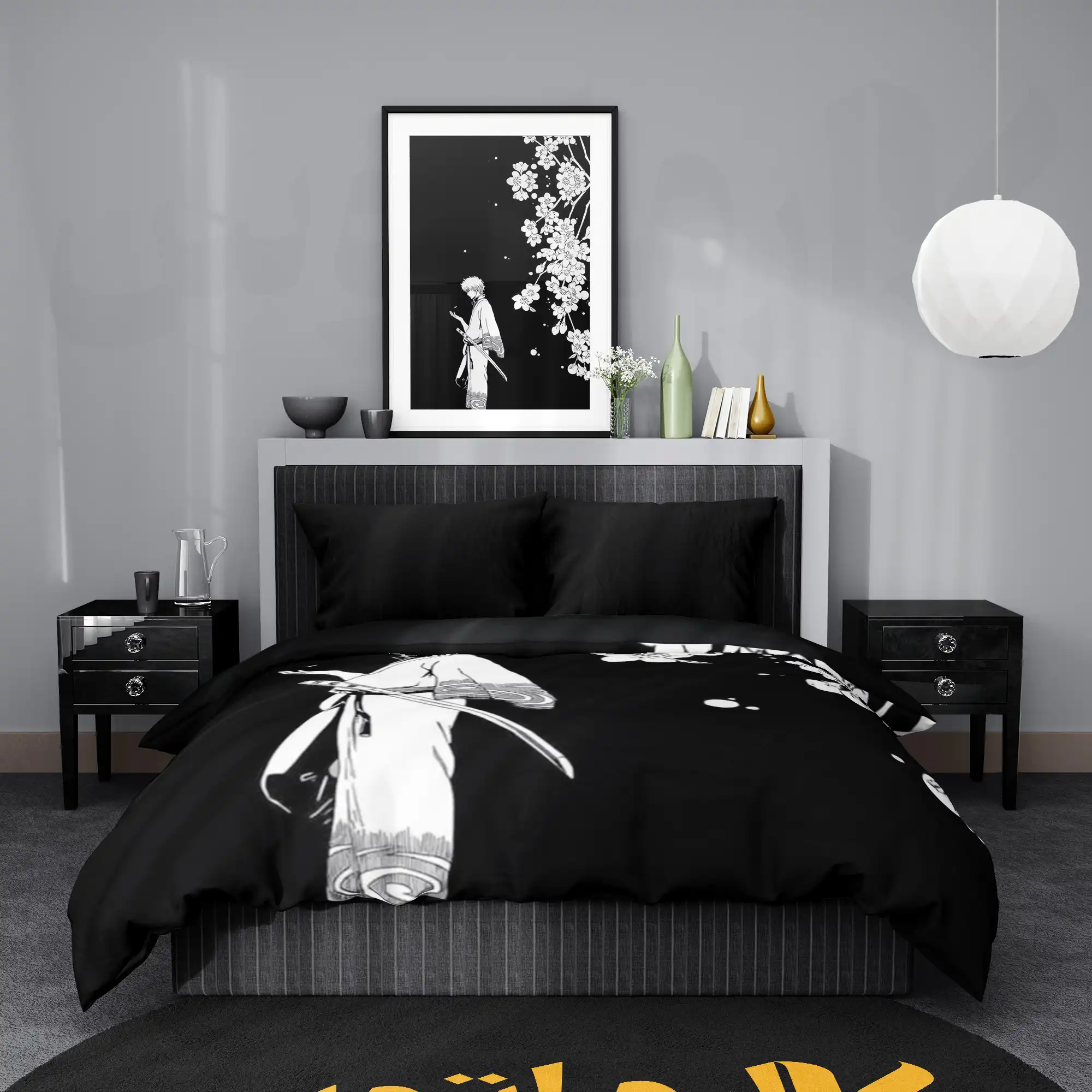 روتختی طرح گینتاما Gintama کد 3 5,900,000 تومان &Ndash; کارماتوس روتختی طرح گینتاما Gintama یک و دو نفره کارماتوس