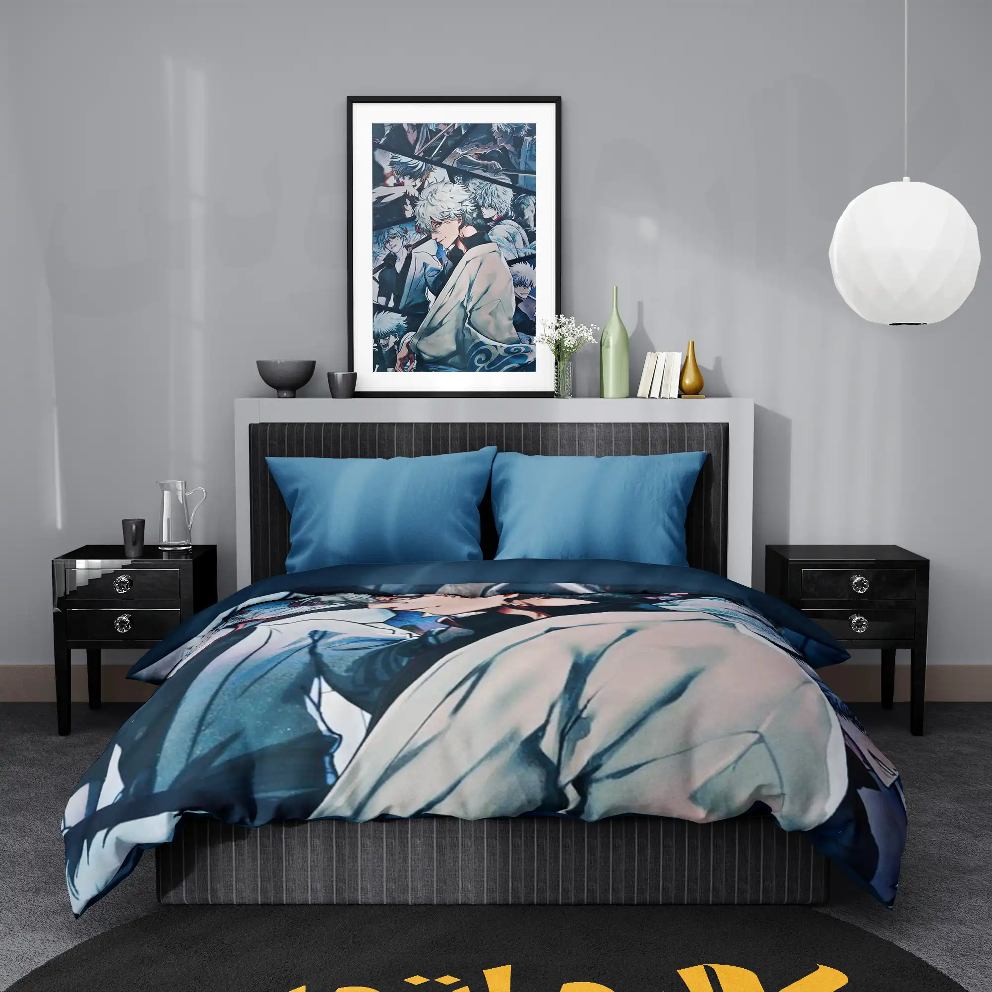 روتختی طرح گینتاما Gintama کد 5 5,900,000 تومان &Ndash; کارماتوس روتختی طرح گینتاما Gintama یک و دو نفره کارماتوس