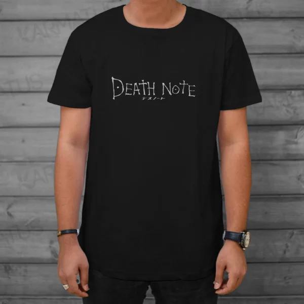 تیشرت انیمه دفترچه مرگ Death Note
