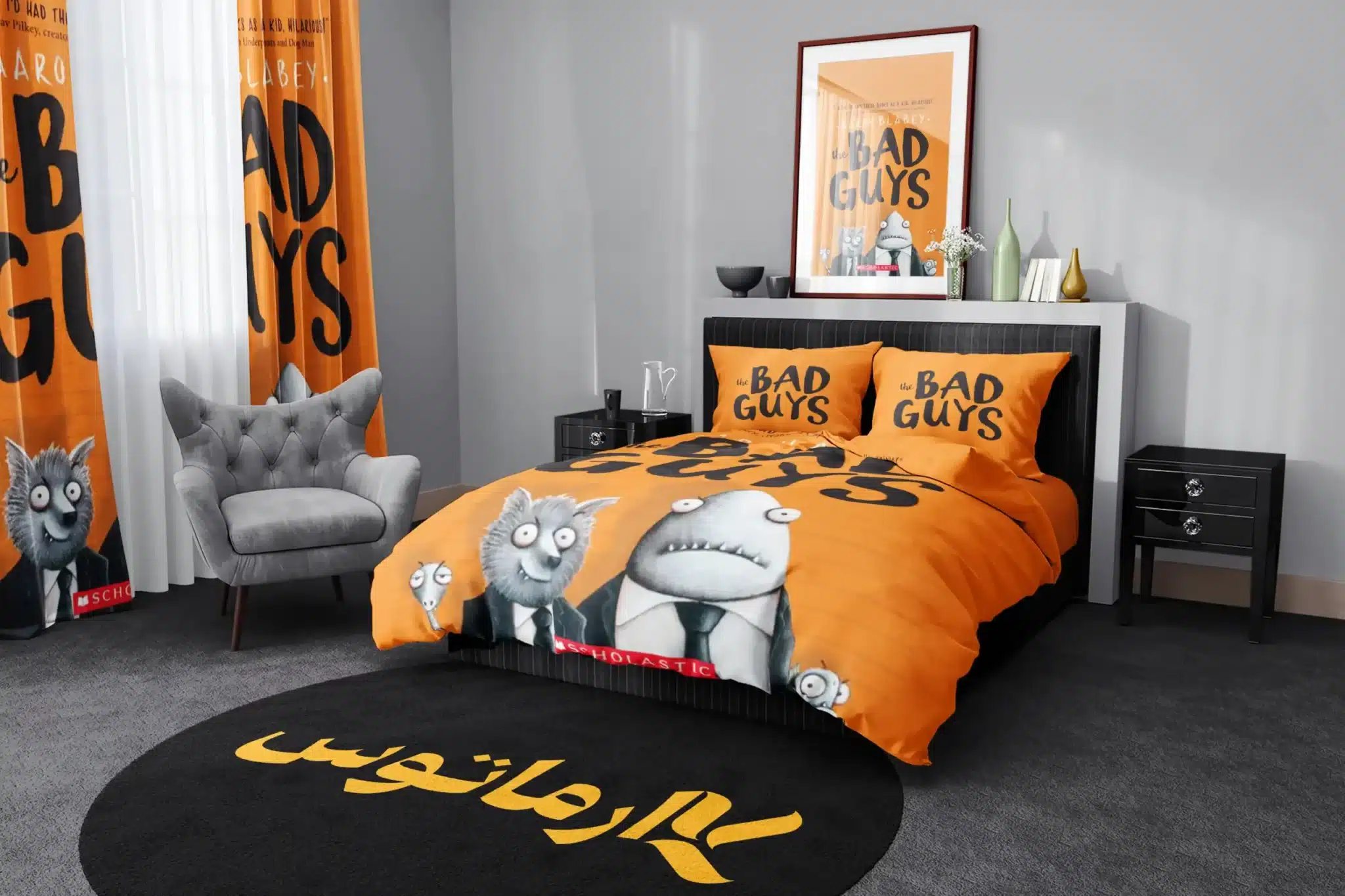 روتختی طرح انیمیشن بچه های بد The Bad Guys کد 1 5,900,000 تومان &Ndash; کارماتوس روتختی طرح انیمیشن بچه های بد The Bad Guys یک و دو نفره - کارماتوس