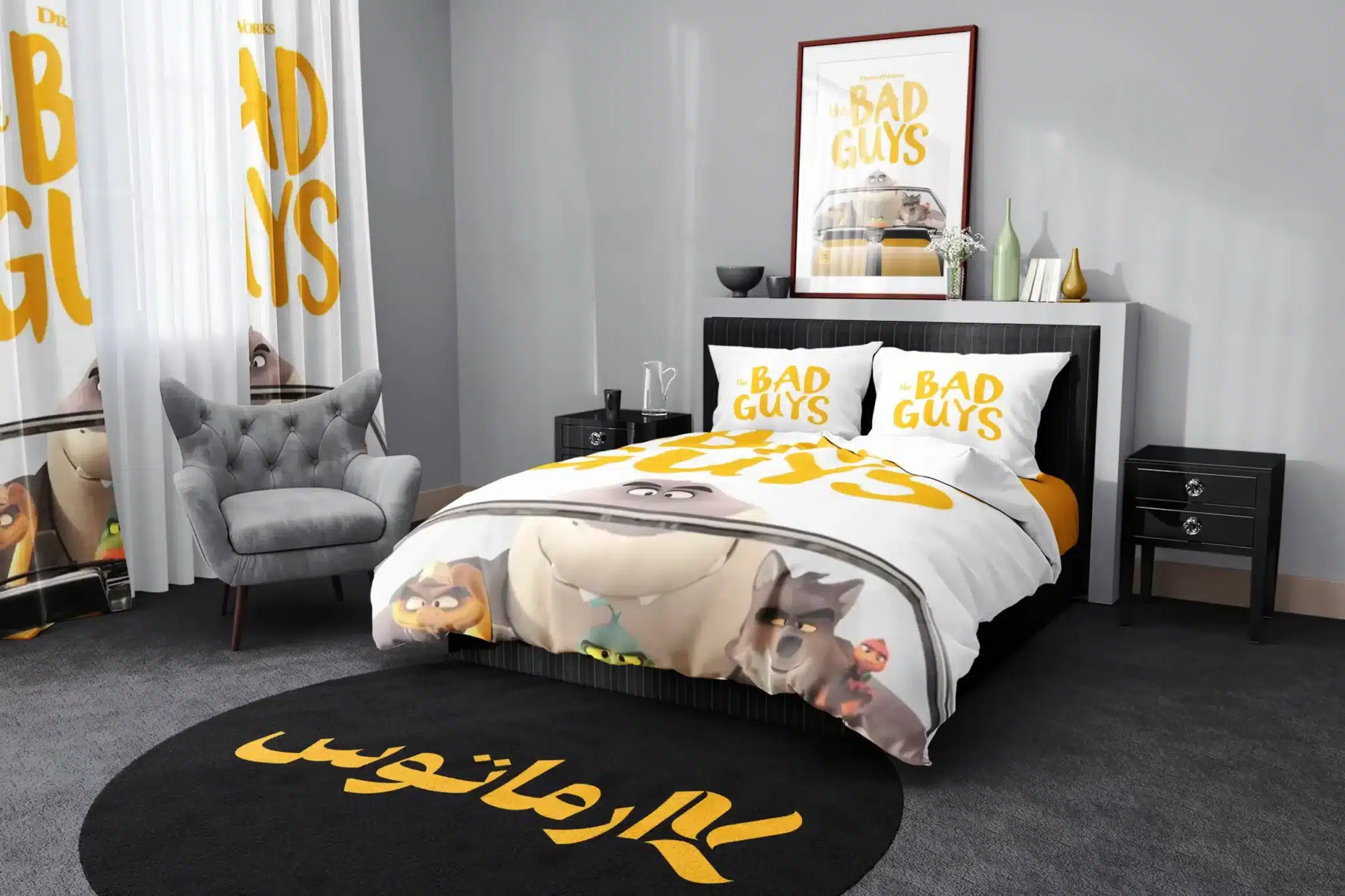روتختی طرح انیمیشن بچه های بد The Bad Guys کد 5 5,900,000 تومان &Ndash; کارماتوس روتختی طرح انیمیشن بچه های بد The Bad Guys یک و دو نفره - کارماتوس