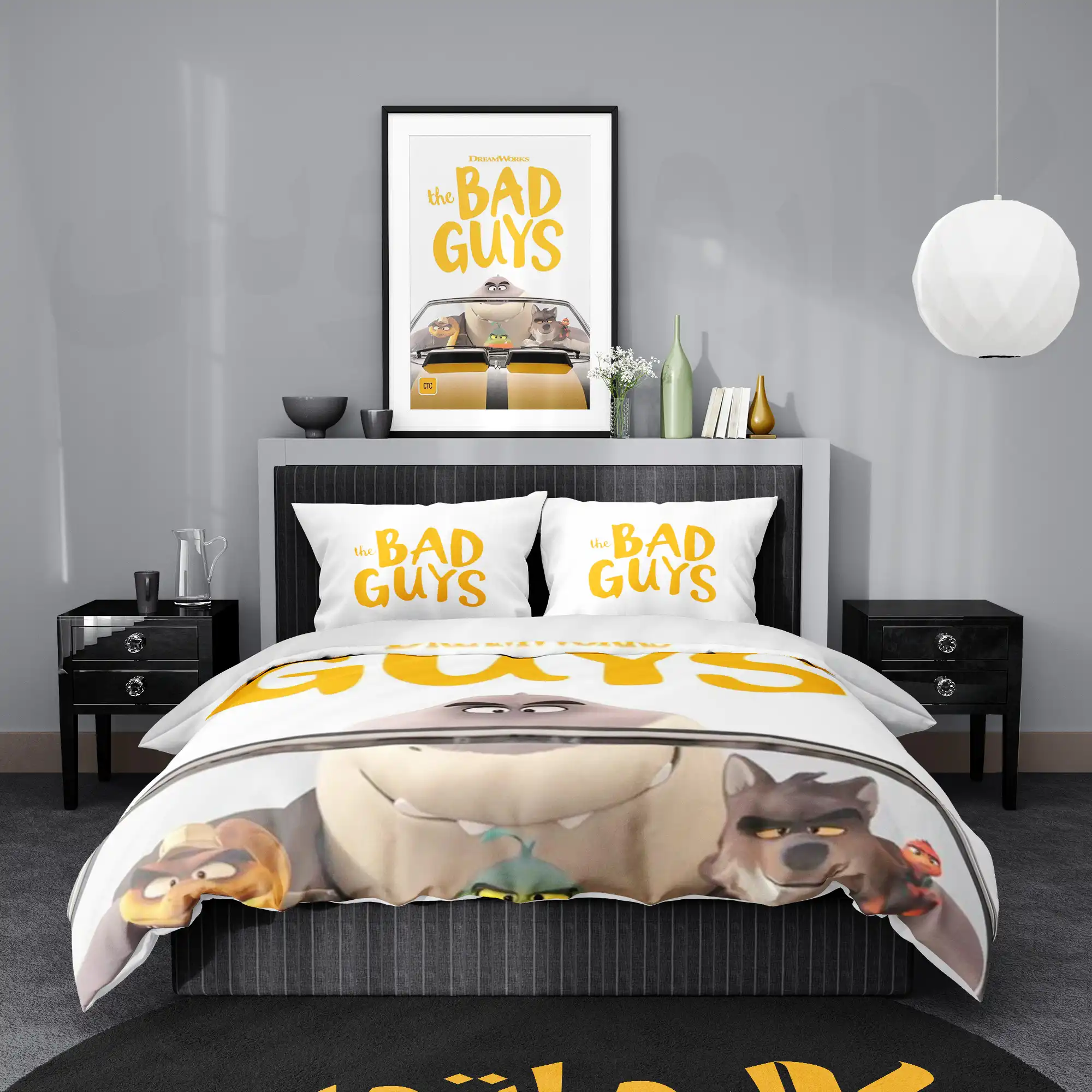 روتختی طرح انیمیشن بچه های بد The Bad Guys کد 5 5,900,000 تومان &Ndash; کارماتوس روتختی طرح انیمیشن بچه های بد The Bad Guys یک و دو نفره - کارماتوس