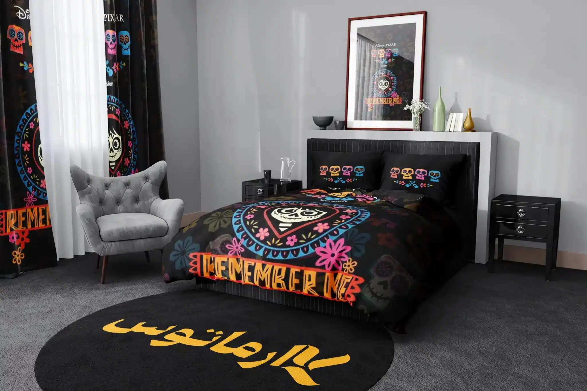 روتختی طرح انیمیشن کوکو Coco کد 2 5,900,000 تومان &Ndash; کارماتوس روتختی طرح انیمیشن کوکو Coco یک و دو نفره کارماتوس