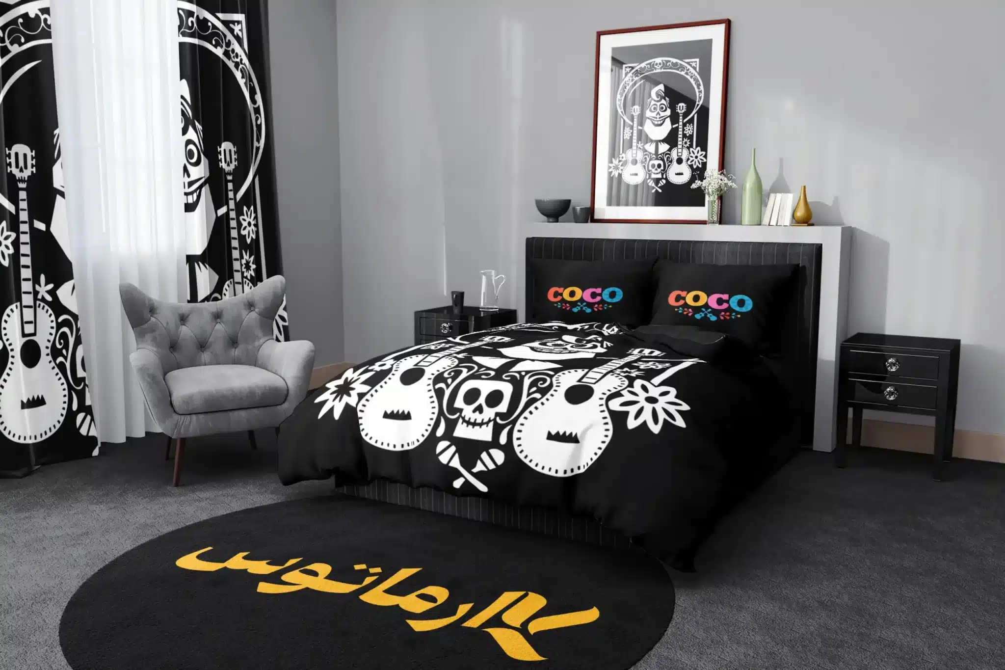 روتختی طرح انیمیشن کوکو Coco کد 5 5,900,000 تومان &Ndash; کارماتوس روتختی طرح انیمیشن کوکو Coco یک و دو نفره کارماتوس