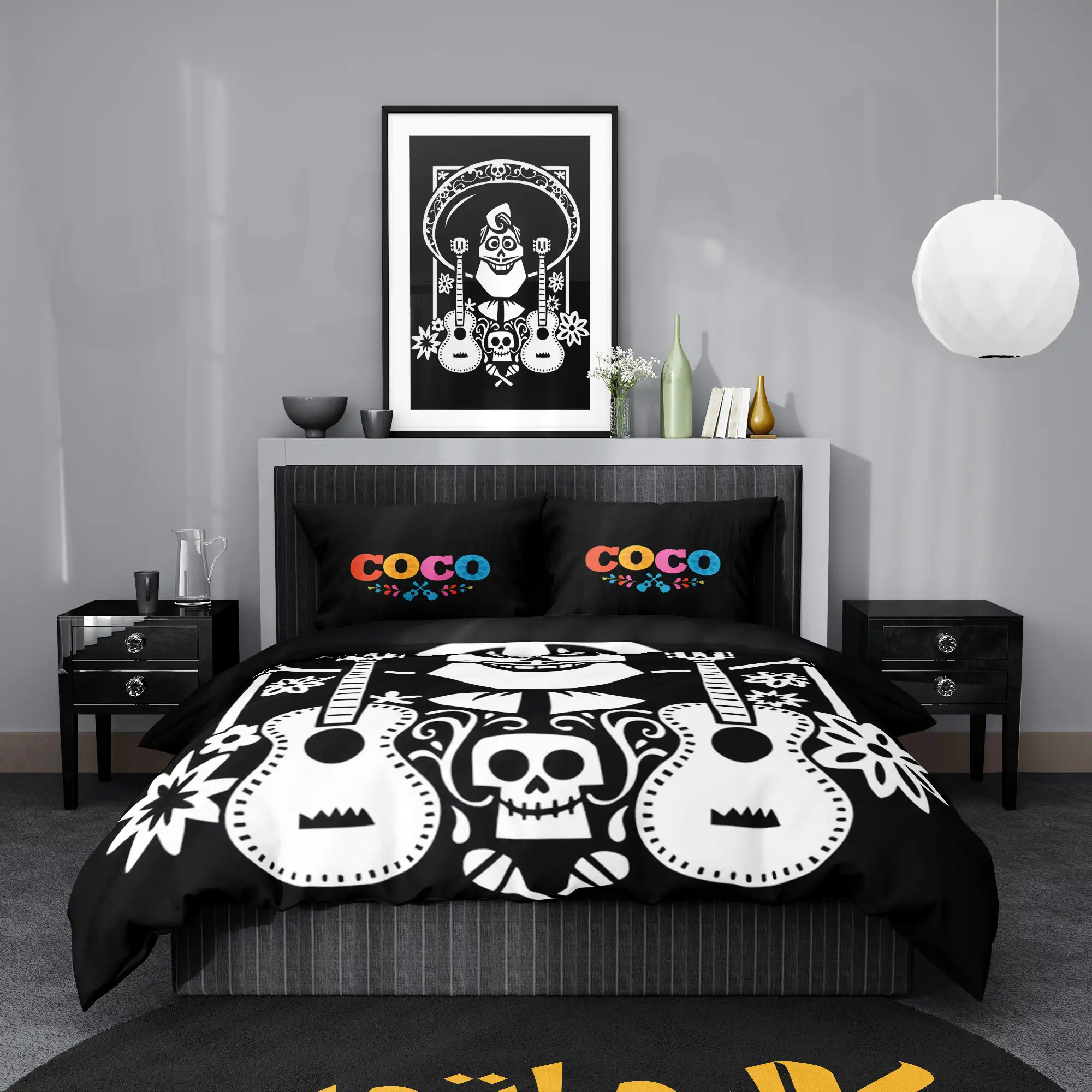 روتختی طرح انیمیشن کوکو Coco کد 5 5,900,000 تومان &Ndash; کارماتوس روتختی طرح انیمیشن کوکو Coco یک و دو نفره کارماتوس