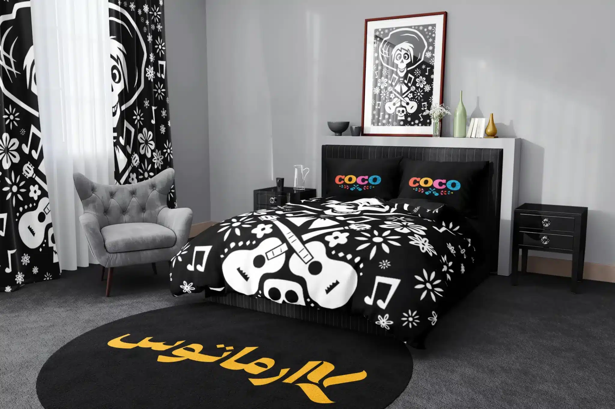 روتختی طرح انیمیشن کوکو Coco کد 6 5,900,000 تومان &Ndash; کارماتوس روتختی طرح انیمیشن کوکو Coco یک و دو نفره کارماتوس