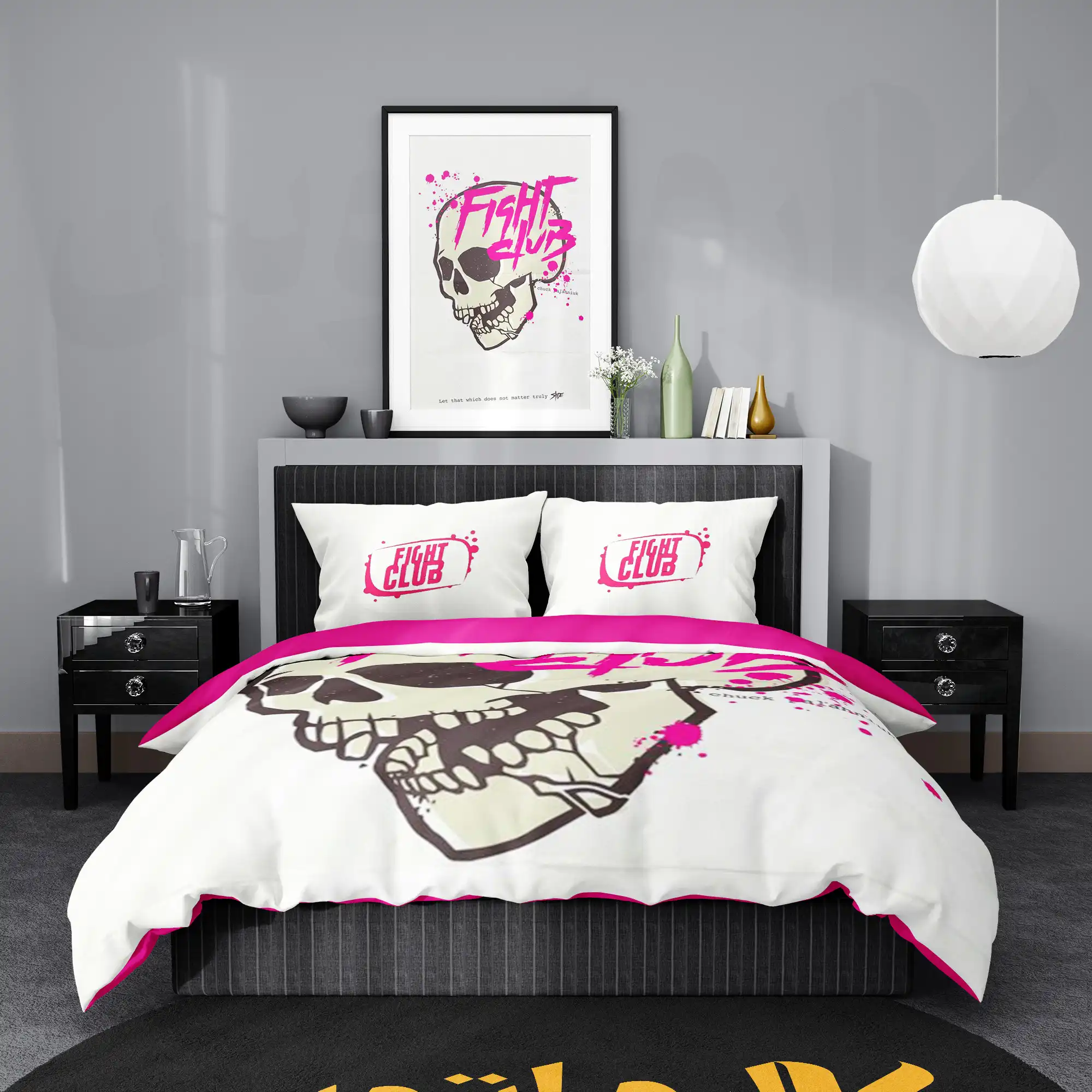 روتختی طرح فیلم باشگاه مبارزه Fight Club کد 3 5,900,000 تومان &Ndash; کارماتوس روتختی طرح فیلم باشگاه مبارزه Fight Club یک و دو نفره کارماتوس