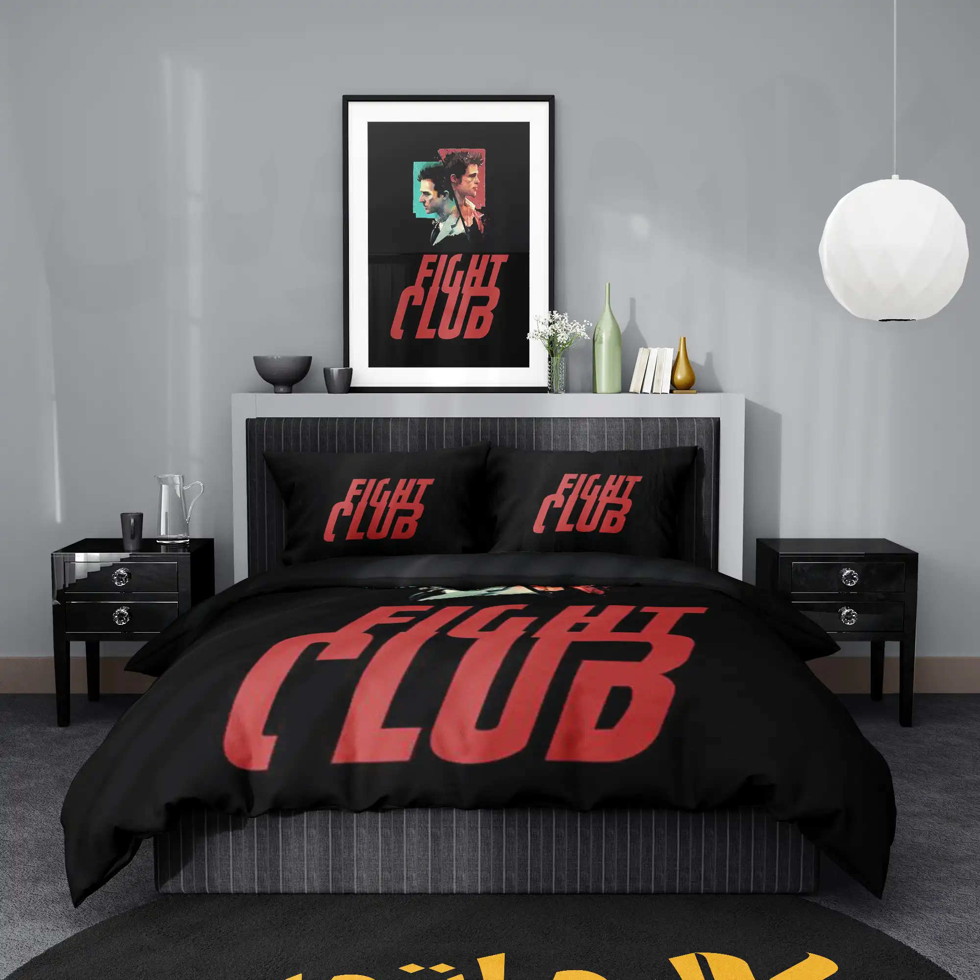 روتختی طرح فیلم باشگاه مبارزه Fight Club کد 5 5,900,000 تومان &Ndash; کارماتوس روتختی طرح فیلم باشگاه مبارزه Fight Club یک و دو نفره کارماتوس