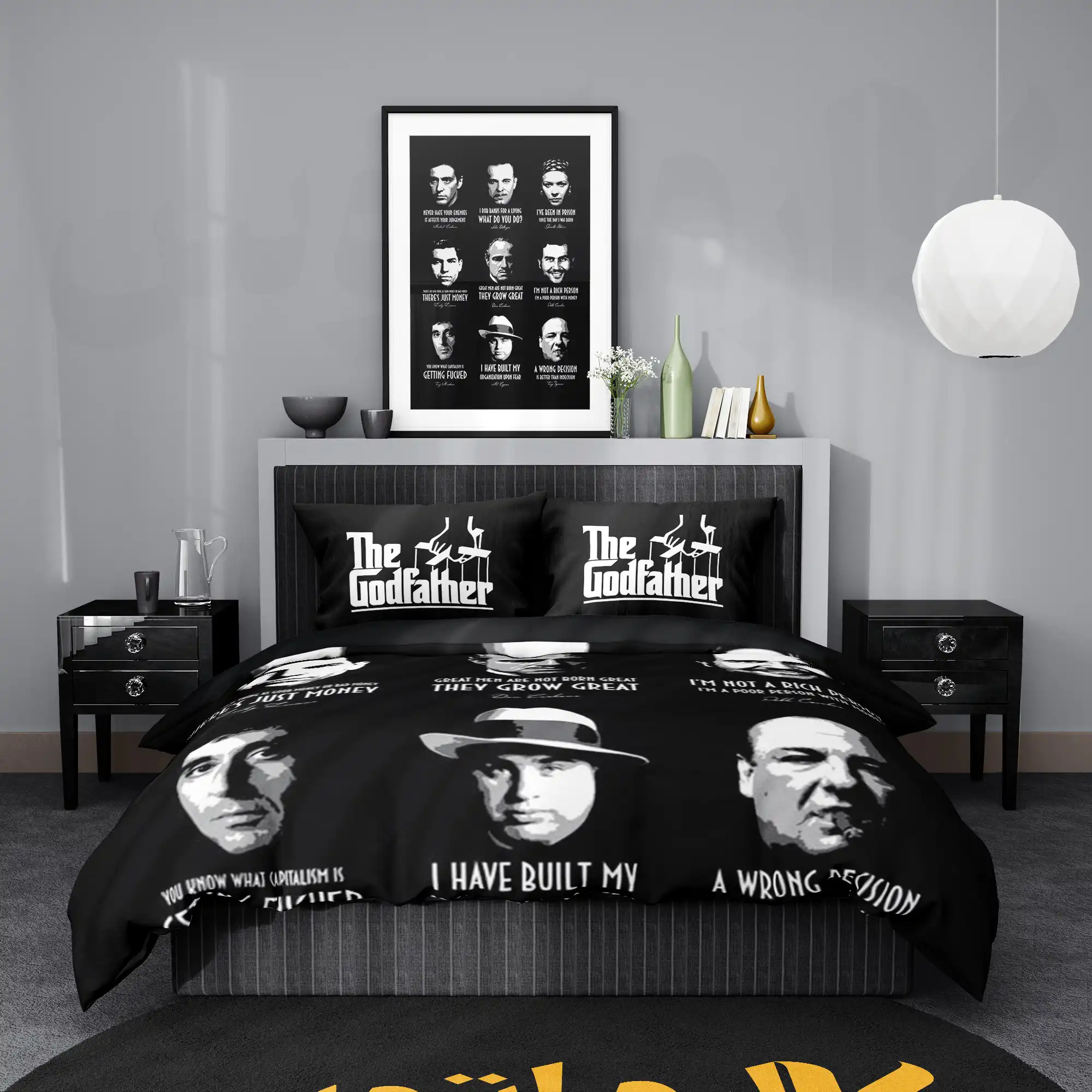 روتختی طرح فیلم پدر خوانده God Father کد 2 5,900,000 تومان &Ndash; کارماتوس روتختی طرح فیلم پدر خوانده God Father یک و دو نفره کارماتوس