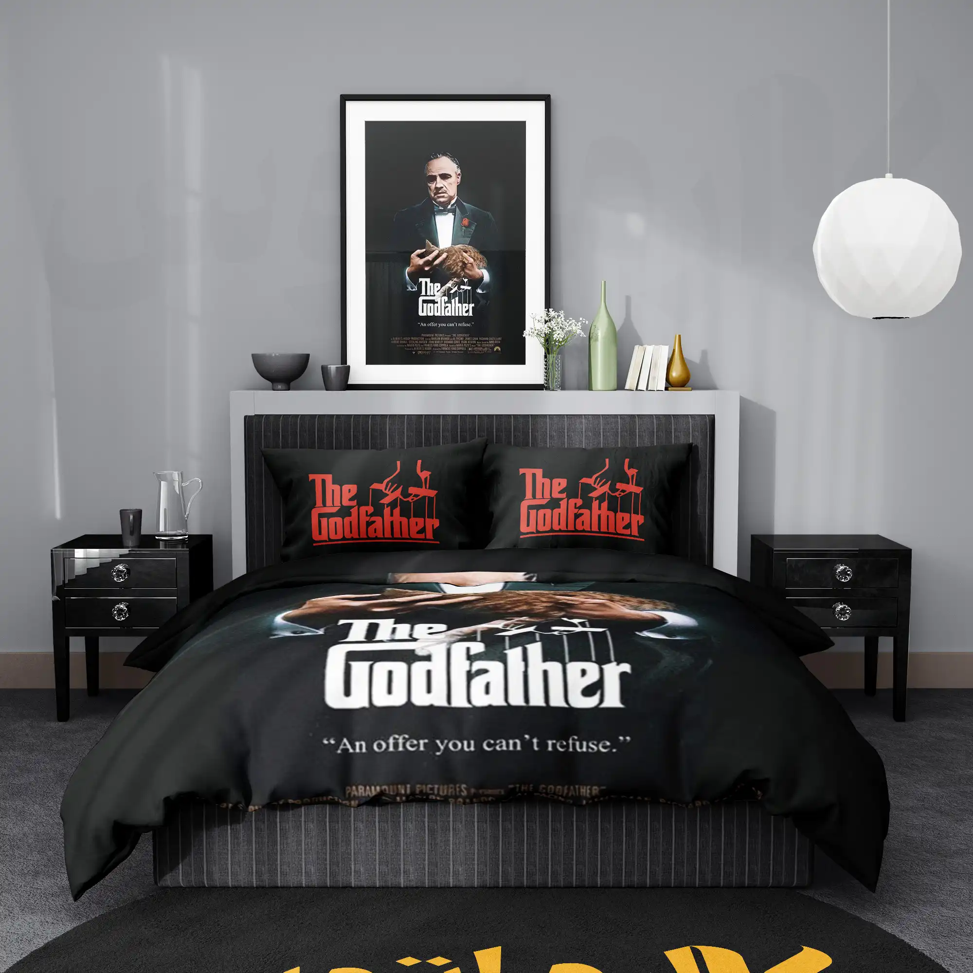 روتختی طرح فیلم پدر خوانده God Father کد 6 5,900,000 تومان &Ndash; کارماتوس روتختی طرح فیلم پدر خوانده God Father یک و دو نفره کارماتوس