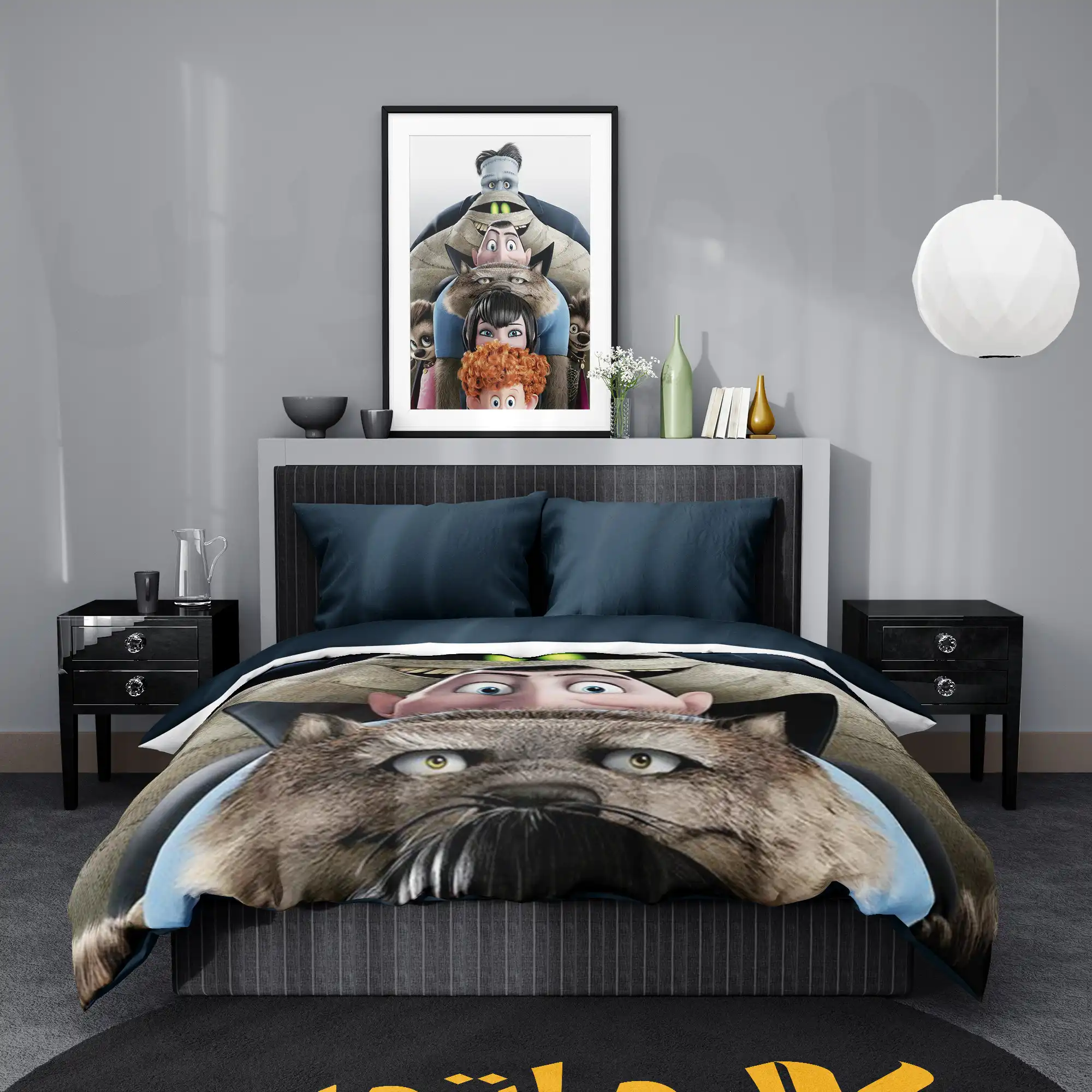 روتختی طرح هتل ترانسیلوانیا Hotel Transylvania کد 1 5,900,000 تومان &Ndash; کارماتوس روتختی طرح هتل ترانسیلوانیا Hotel Transylvania یک و دو نفره کارماتوس