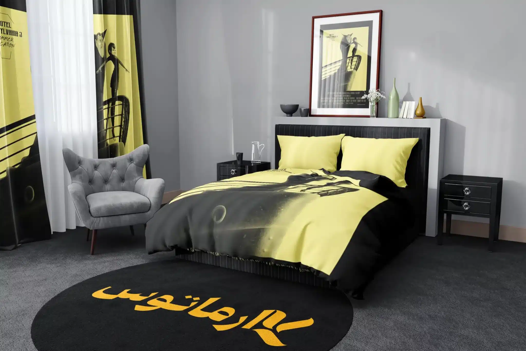 روتختی طرح هتل ترانسیلوانیا Hotel Transylvania کد 2 5,900,000 تومان &Ndash; کارماتوس روتختی طرح هتل ترانسیلوانیا Hotel Transylvania یک و دو نفره کارماتوس