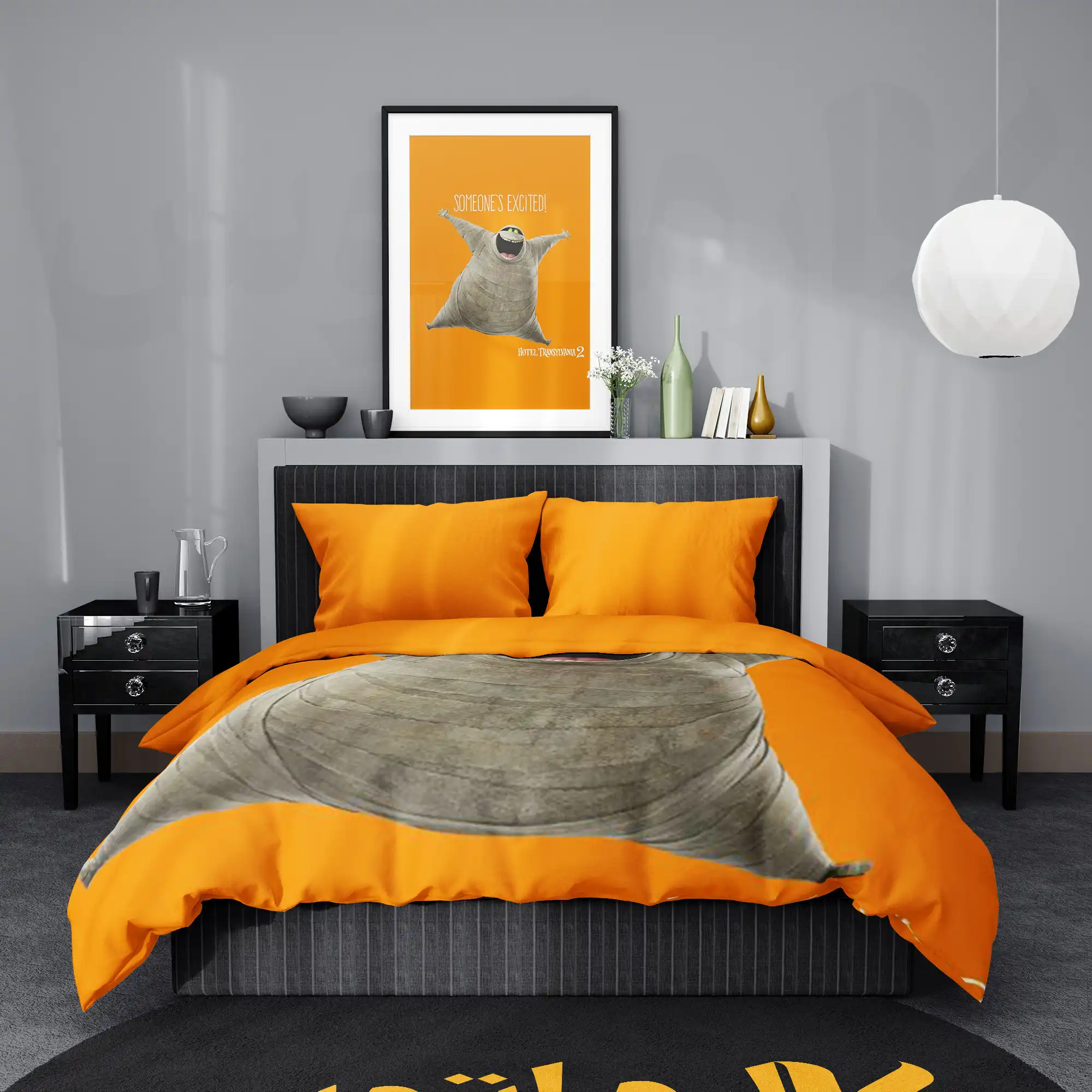 روتختی طرح هتل ترانسیلوانیا Hotel Transylvania کد 3 5,900,000 تومان &Ndash; کارماتوس روتختی طرح هتل ترانسیلوانیا Hotel Transylvania یک و دو نفره کارماتوس