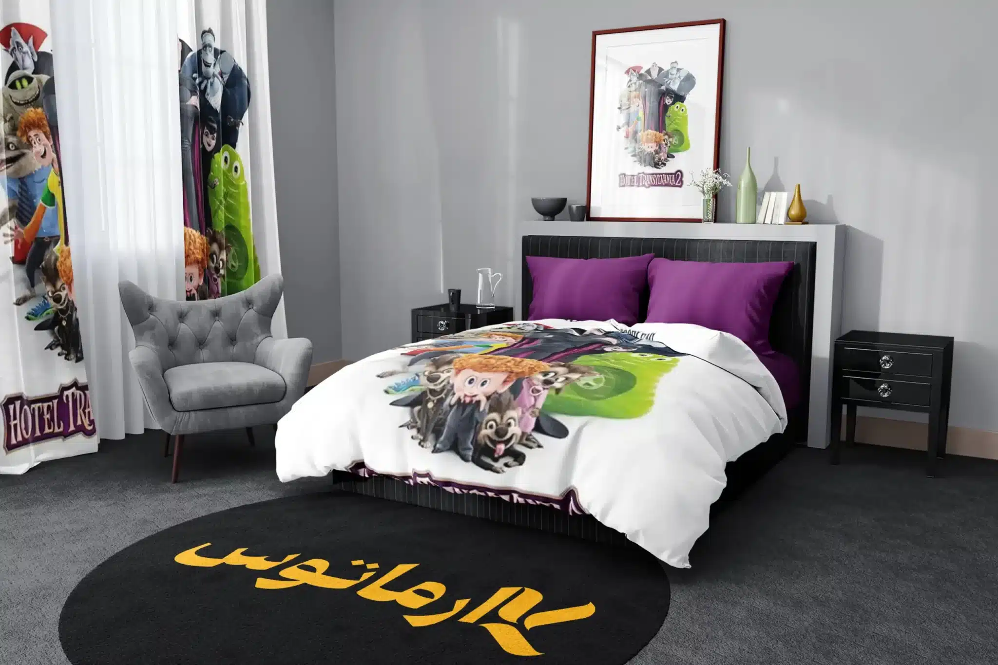 روتختی طرح هتل ترانسیلوانیا Hotel Transylvania کد 4 5,900,000 تومان &Ndash; کارماتوس روتختی طرح هتل ترانسیلوانیا Hotel Transylvania یک و دو نفره کارماتوس