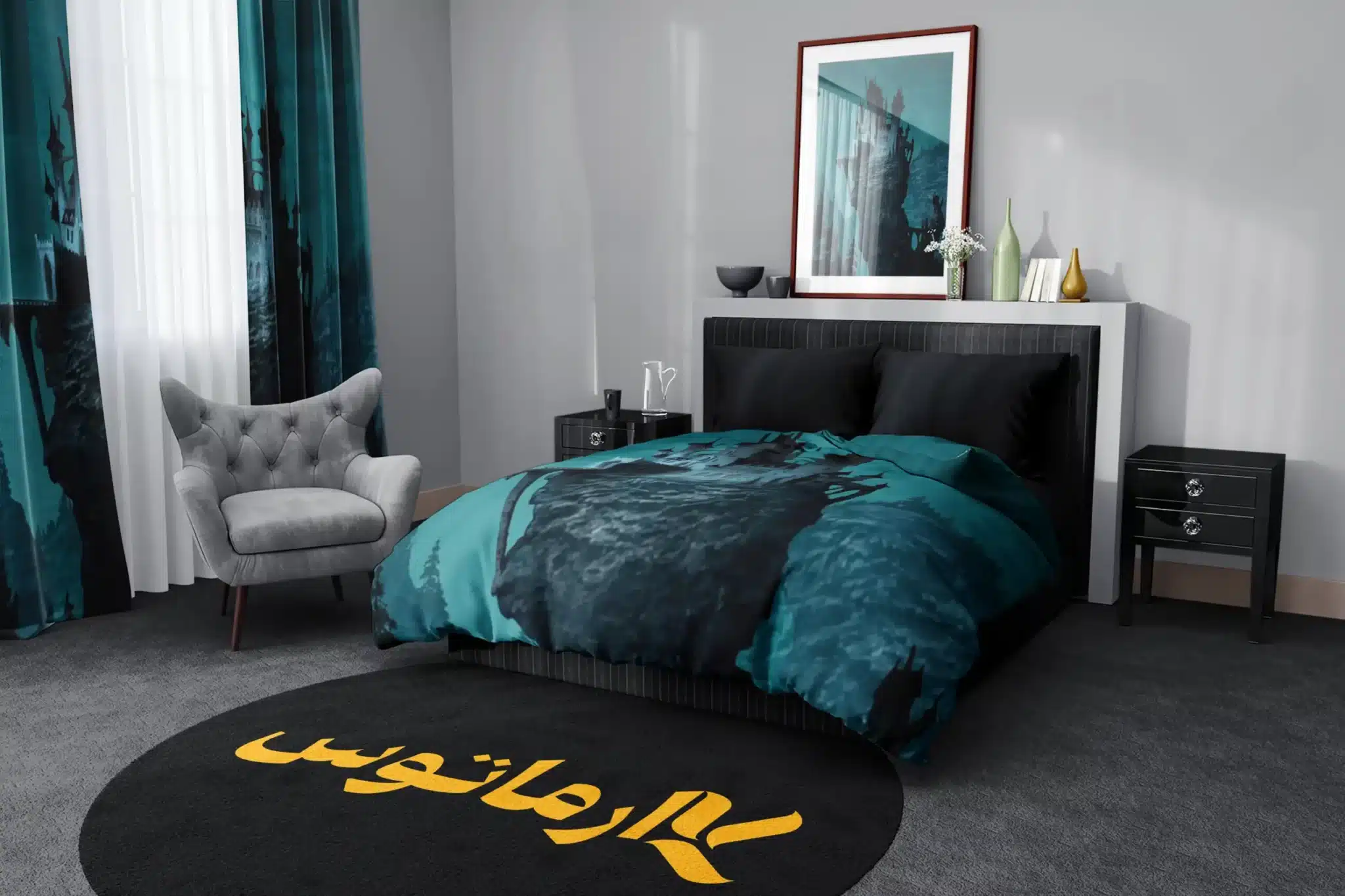 روتختی طرح هتل ترانسیلوانیا Hotel Transylvania کد 5 5,900,000 تومان &Ndash; کارماتوس روتختی طرح هتل ترانسیلوانیا Hotel Transylvania یک و دو نفره کارماتوس