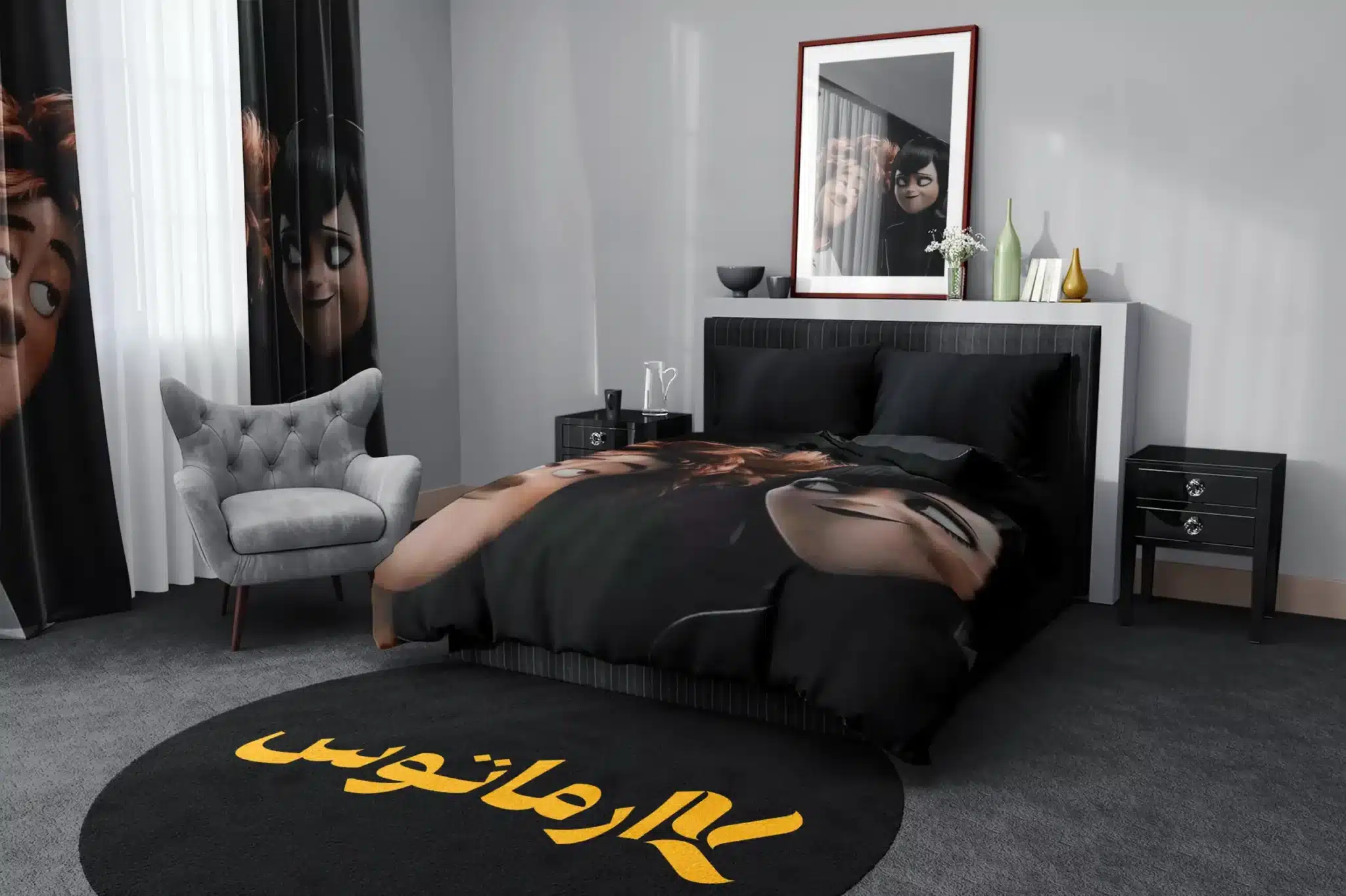 روتختی طرح هتل ترانسیلوانیا Hotel Transylvania کد 7 5,900,000 تومان &Ndash; کارماتوس روتختی طرح هتل ترانسیلوانیا Hotel Transylvania یک و دو نفره کارماتوس