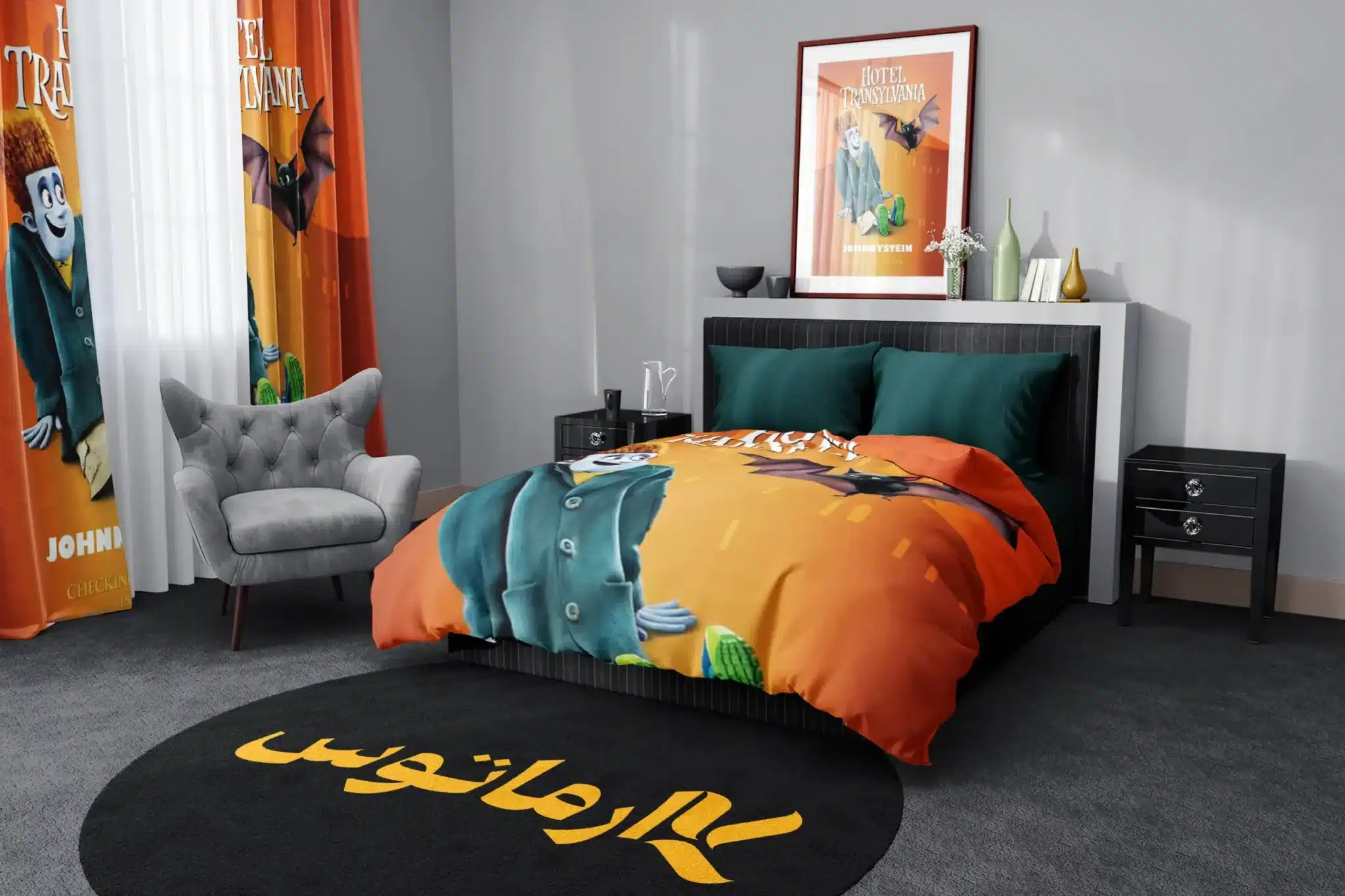 روتختی طرح هتل ترانسیلوانیا Hotel Transylvania کد 8 5,900,000 تومان &Ndash; کارماتوس روتختی طرح هتل ترانسیلوانیا Hotel Transylvania یک و دو نفره کارماتوس