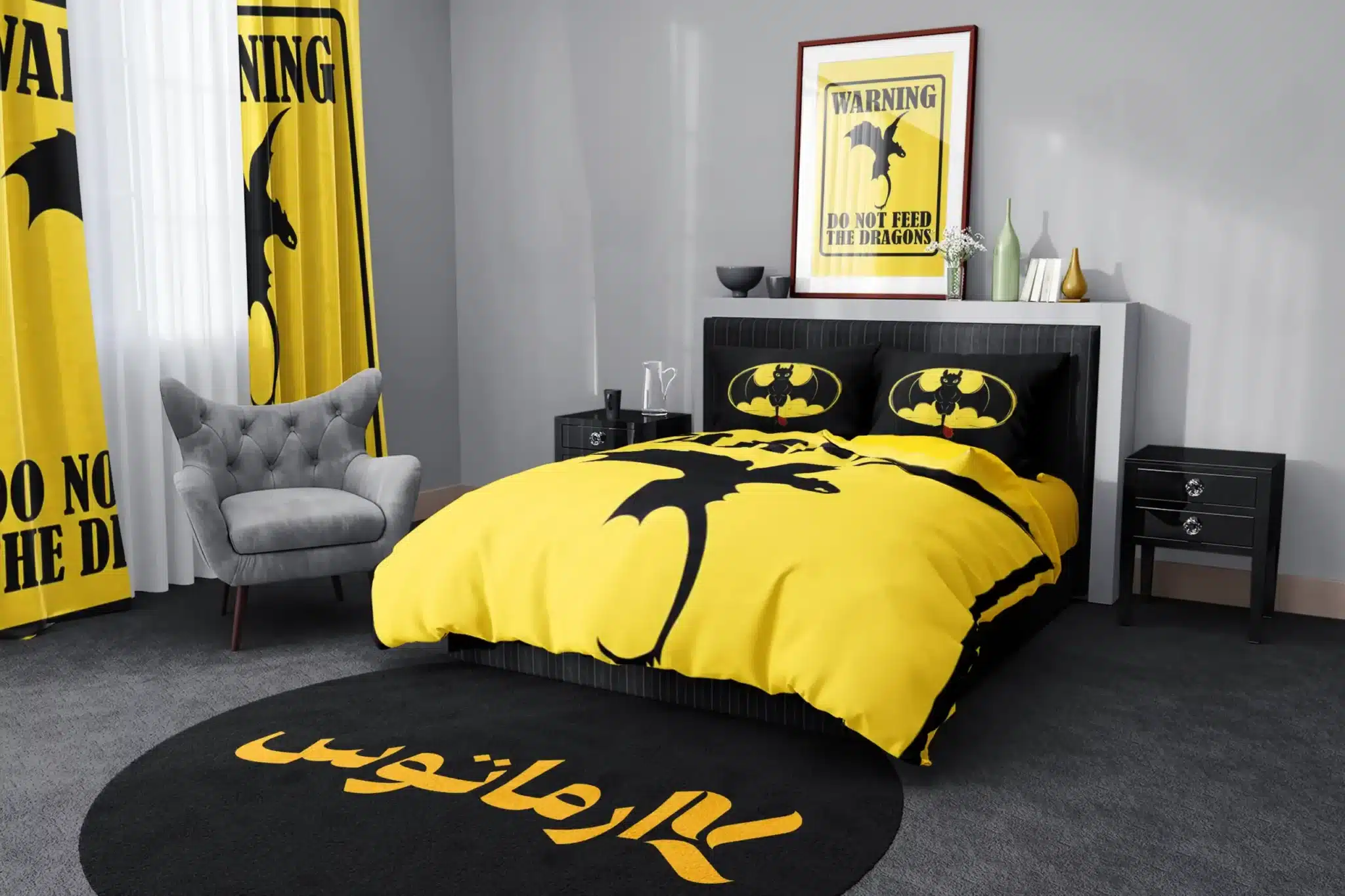 روتختی طرح مربی اژدها How To Train Your Dragon کد 1 5,900,000 تومان &Ndash; کارماتوس روتختی طرح مربی اژدها How To Train Your Dragon یک و دو نفره کارماتوس