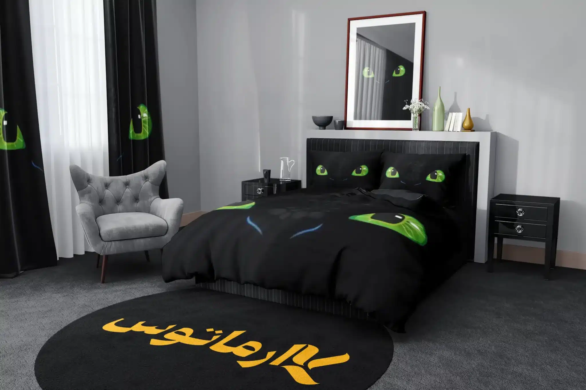 روتختی طرح مربی اژدها How To Train Your Dragon کد 6 5,900,000 تومان &Ndash; کارماتوس روتختی طرح مربی اژدها How To Train Your Dragon یک و دو نفره کارماتوس