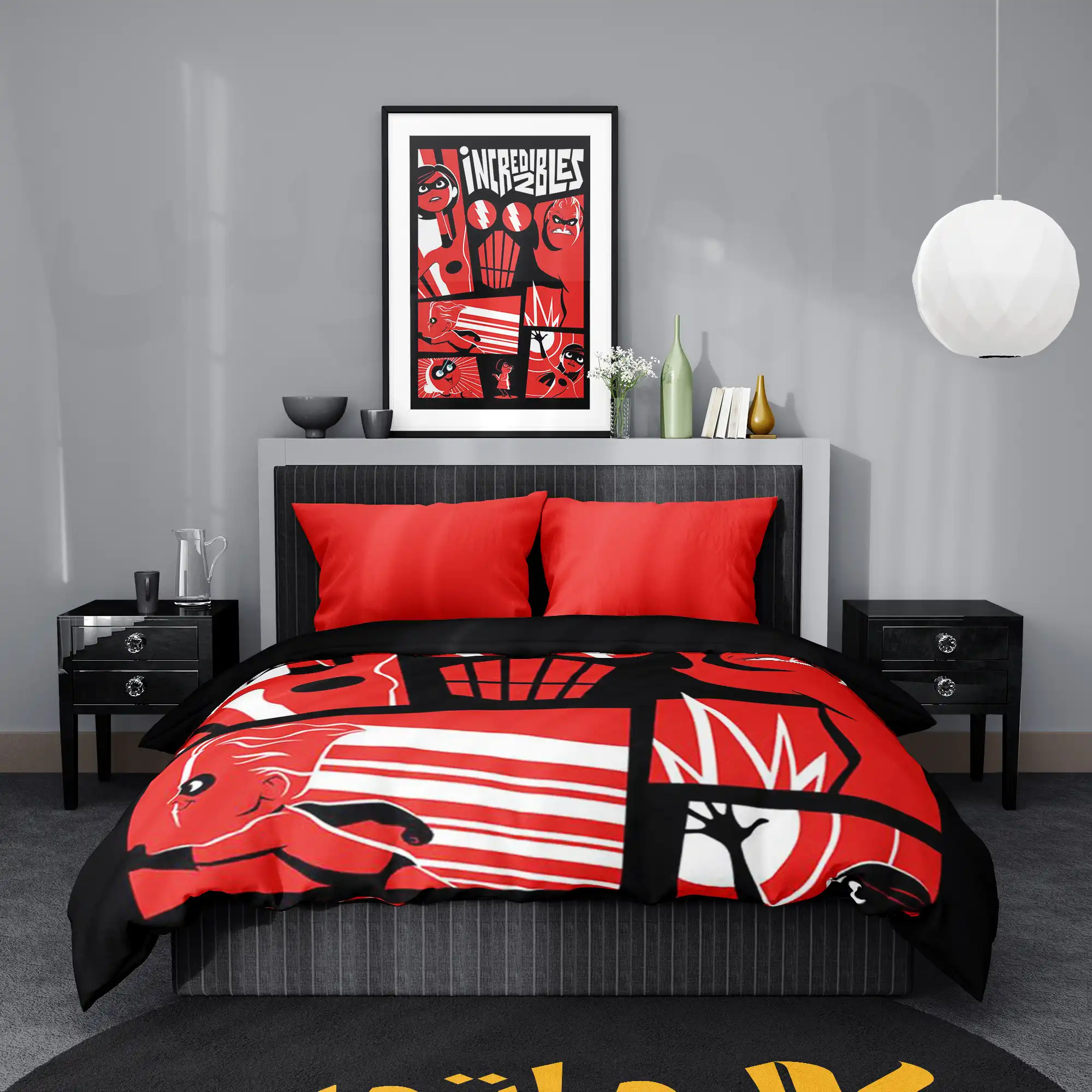 روتختی طرح شگفت انگیزان Incredible کد 2 5,900,000 تومان &Ndash; کارماتوس روتختی طرح شگفت انگیزان Incredible یک و دو نفره کارماتوس