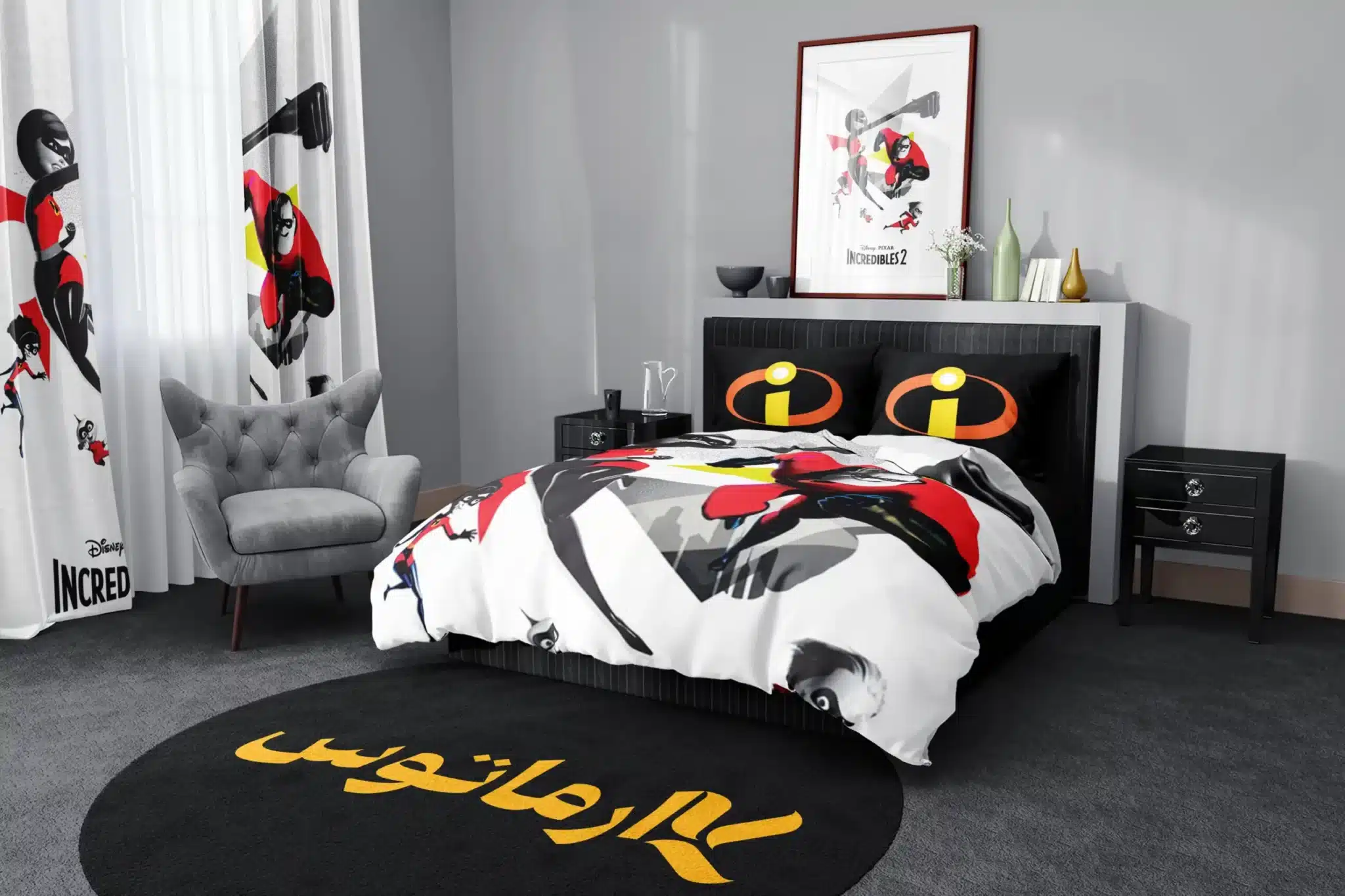 روتختی طرح شگفت انگیزان Incredible کد 6 5,900,000 تومان &Ndash; کارماتوس روتختی طرح شگفت انگیزان Incredible یک و دو نفره کارماتوس