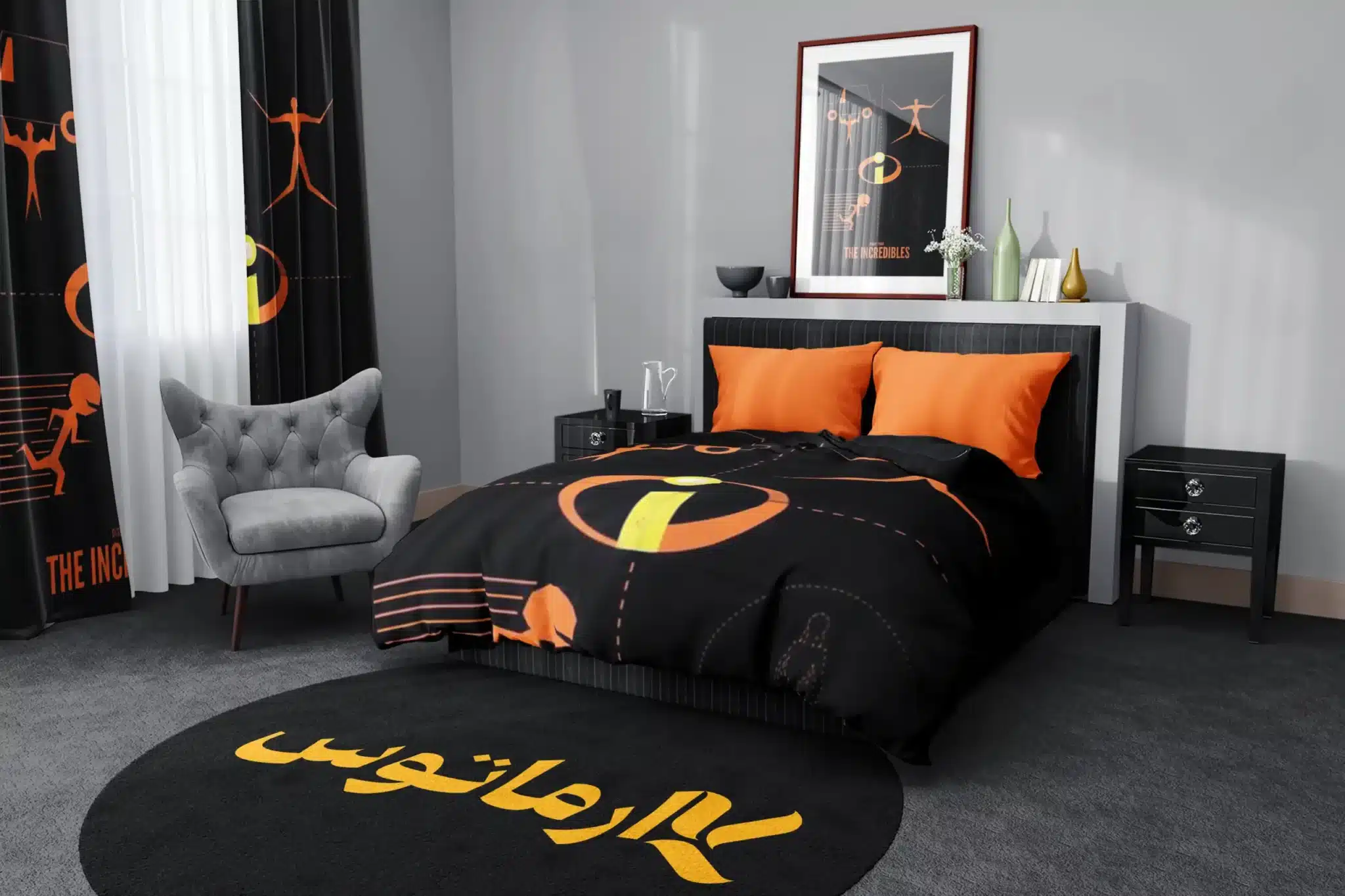 روتختی طرح شگفت انگیزان Incredible کد 8 5,900,000 تومان &Ndash; کارماتوس روتختی طرح شگفت انگیزان Incredible یک و دو نفره کارماتوس