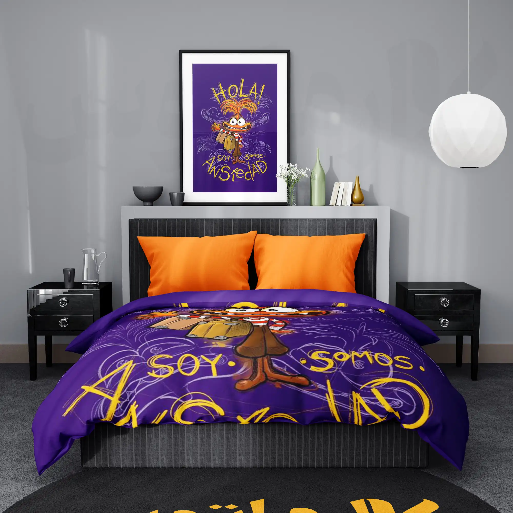 روتختی طرح درون و بیرون Inside Out کد 1 5,900,000 تومان &Ndash; کارماتوس روتختی طرح درون و بیرون Inside Out یک و دو نفره - کارماتوس