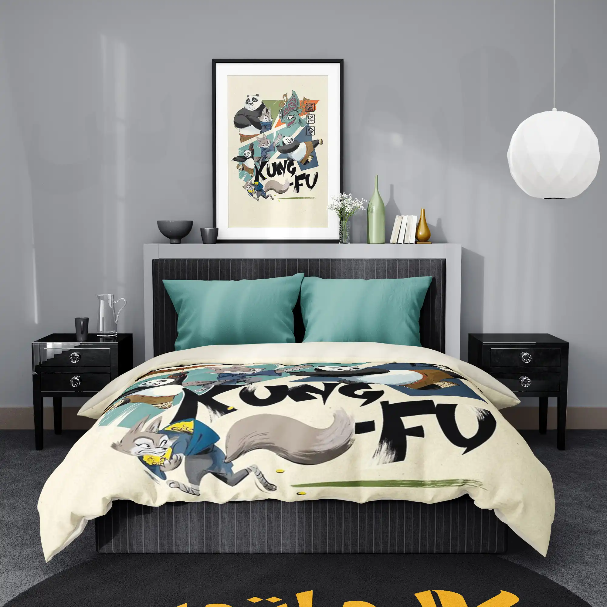 روتختی طرح پاندای کونگ فوکار Kung Fu Panda کد 1 5,900,000 تومان &Ndash; کارماتوس روتختی طرح پاندای کونگ فوکار Kung Fu Panda یک و دو نفره - کارماتوس