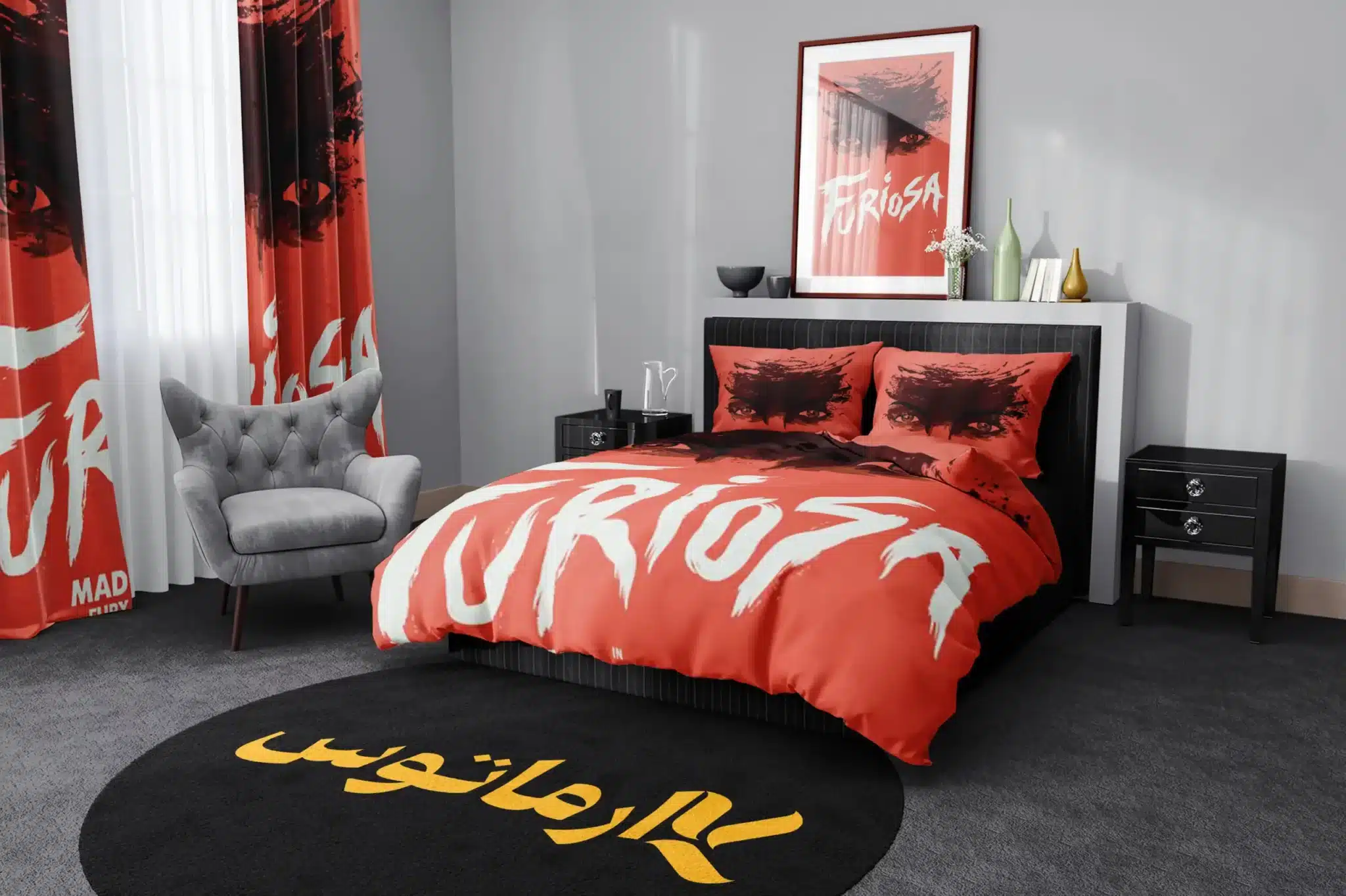 روتختی طرح مکس دیوانه Mad Max کد 8 5,900,000 تومان &Ndash; کارماتوس روتختی طرح مکس دیوانه Mad Max یک و دو نفره کارماتوس