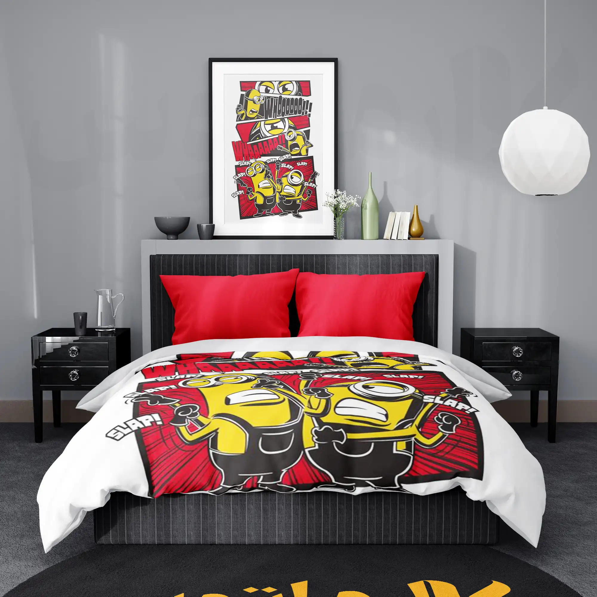 روتختی طرح انیمیشن مینیون ها Minions کد 1 5,900,000 تومان &Ndash; کارماتوس روتختی طرح انیمیشن مینیون ها Minions یک و دو نفره کارماتوس