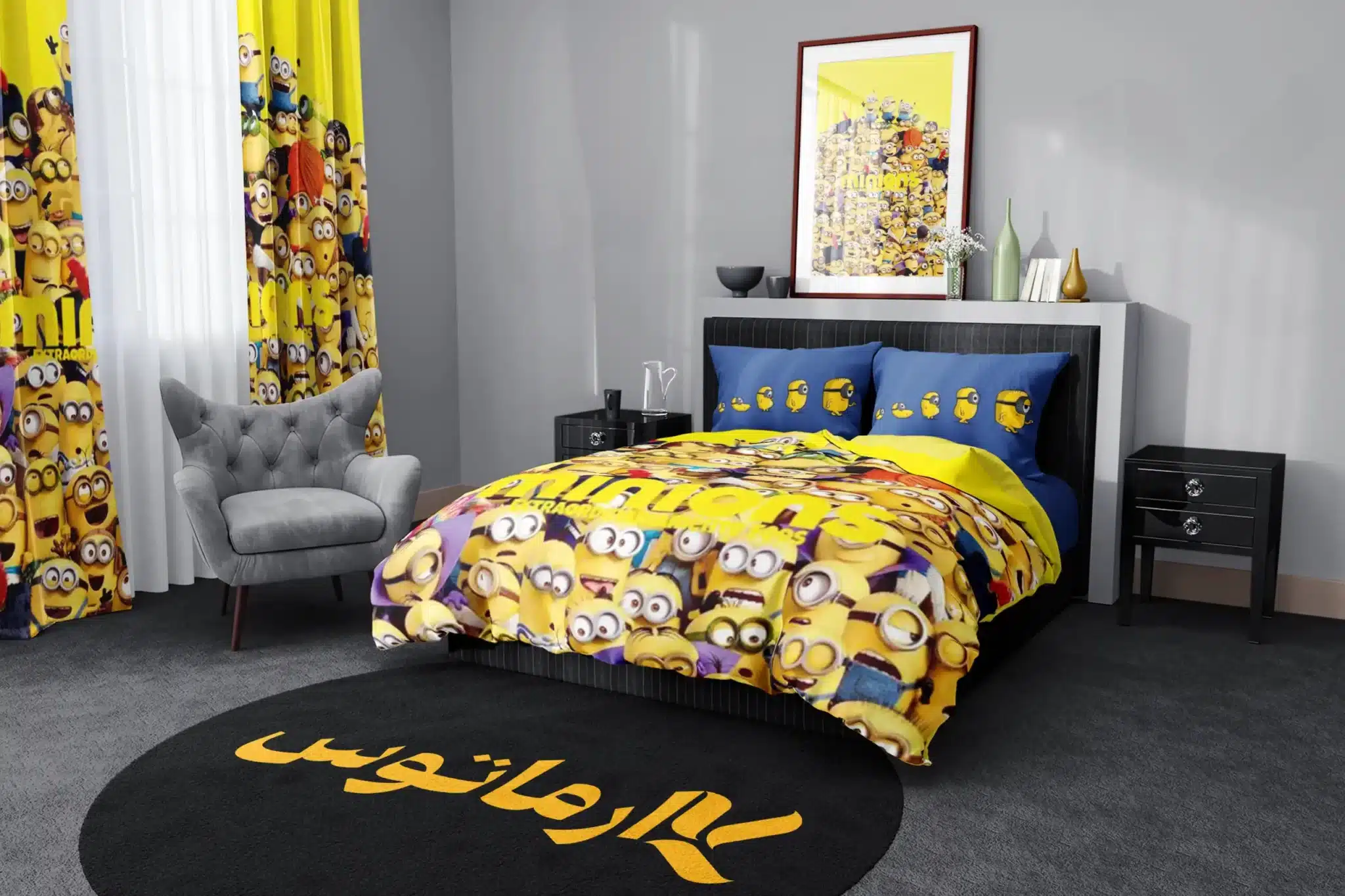 روتختی طرح انیمیشن مینیون ها Minions کد 6 5,900,000 تومان &Ndash; کارماتوس روتختی طرح انیمیشن مینیون ها Minions یک و دو نفره کارماتوس