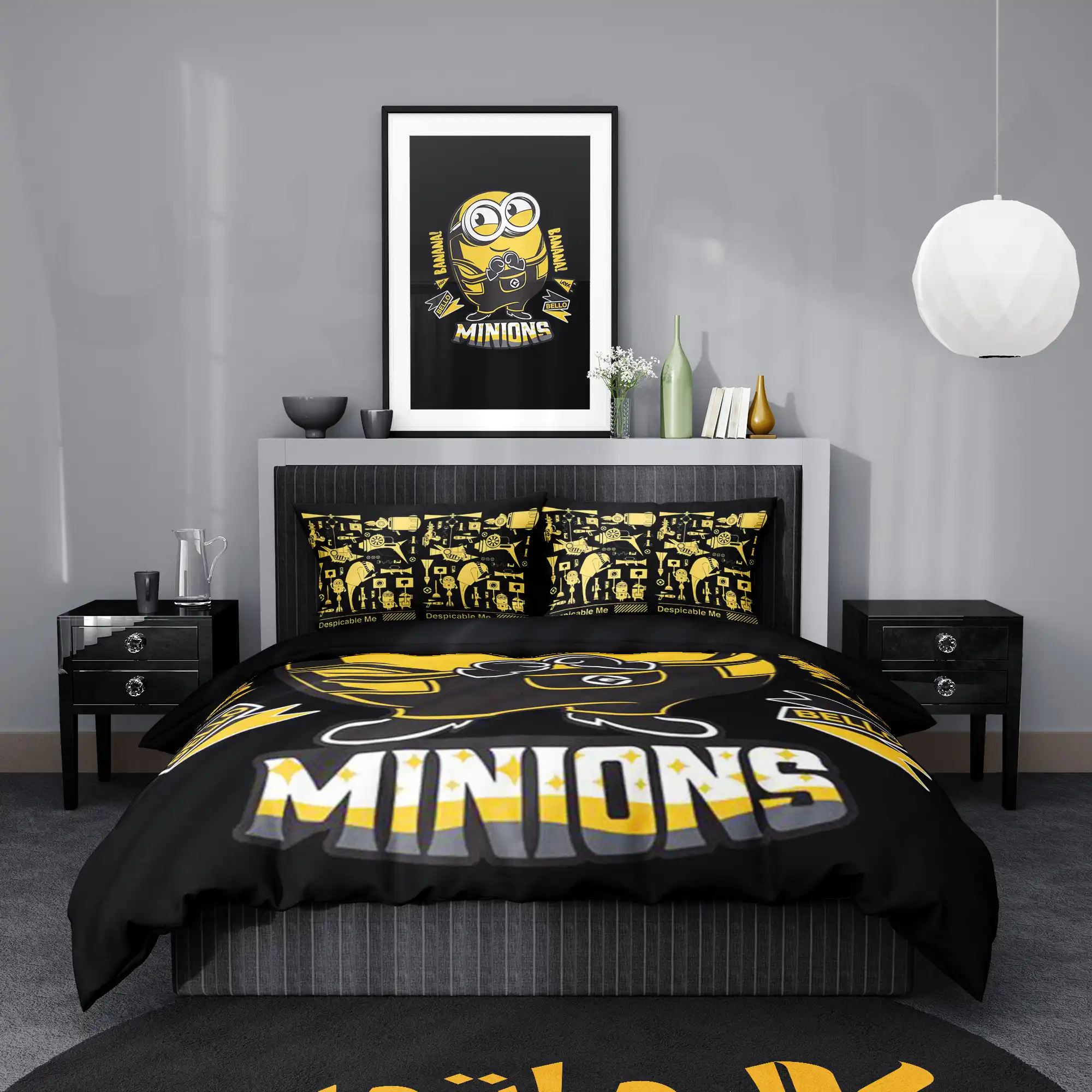 روتختی طرح انیمیشن مینیون ها Minions کد 8 5,900,000 تومان &Ndash; کارماتوس روتختی طرح انیمیشن مینیون ها Minions یک و دو نفره کارماتوس