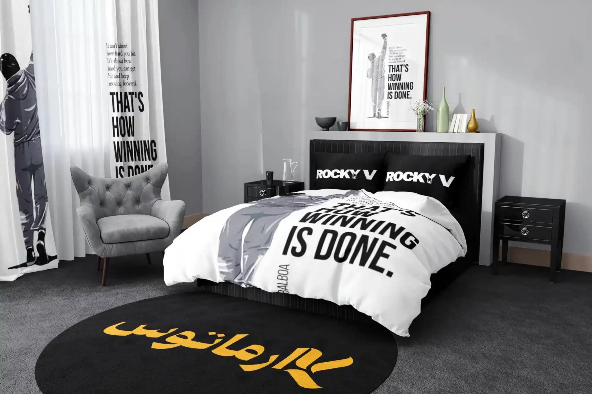 روتختی طرح فیلم راکی Rocky کد 5 5,900,000 تومان &Ndash; کارماتوس روتختی طرح فیلم راکی Rocky یک و دو نفره کارماتوس