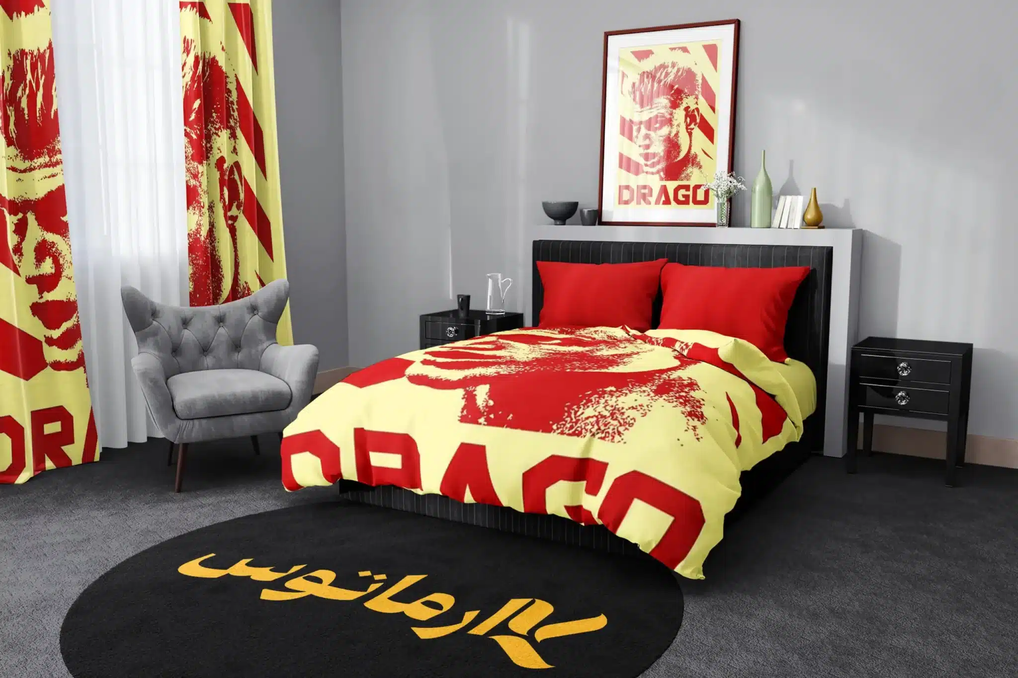 روتختی طرح فیلم راکی Rocky کد 6 5,900,000 تومان &Ndash; کارماتوس روتختی طرح فیلم راکی Rocky یک و دو نفره کارماتوس