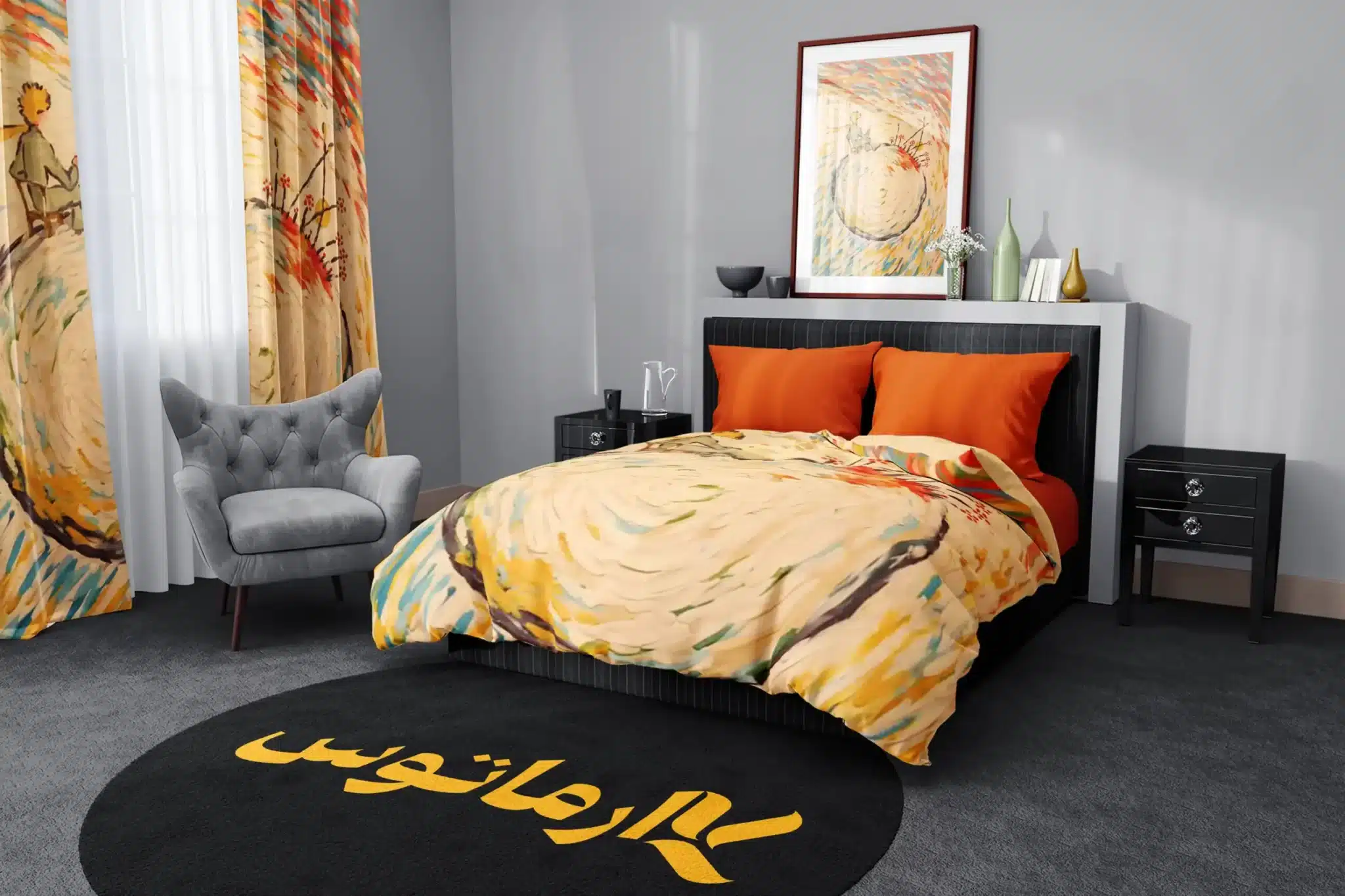 روتختی طرح شاهزاده کوچولو The Little Prince کد 5 5,900,000 تومان &Ndash; کارماتوس روتختی طرح شاهزاده کوچولو The Little Prince یک و دو نفره کارماتوس