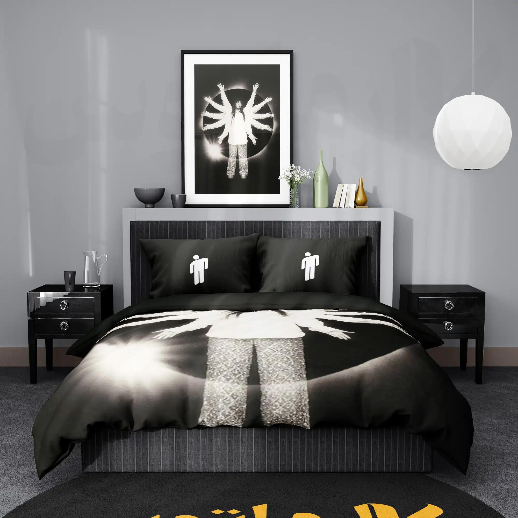 روتختی طرح بیلی آیلیش Billie Eilish کد 1 5,900,000 تومان &Ndash; کارماتوس روتختی طرح بیلی آیلیش Billie Eilish یک و دو نفره کارماتوس