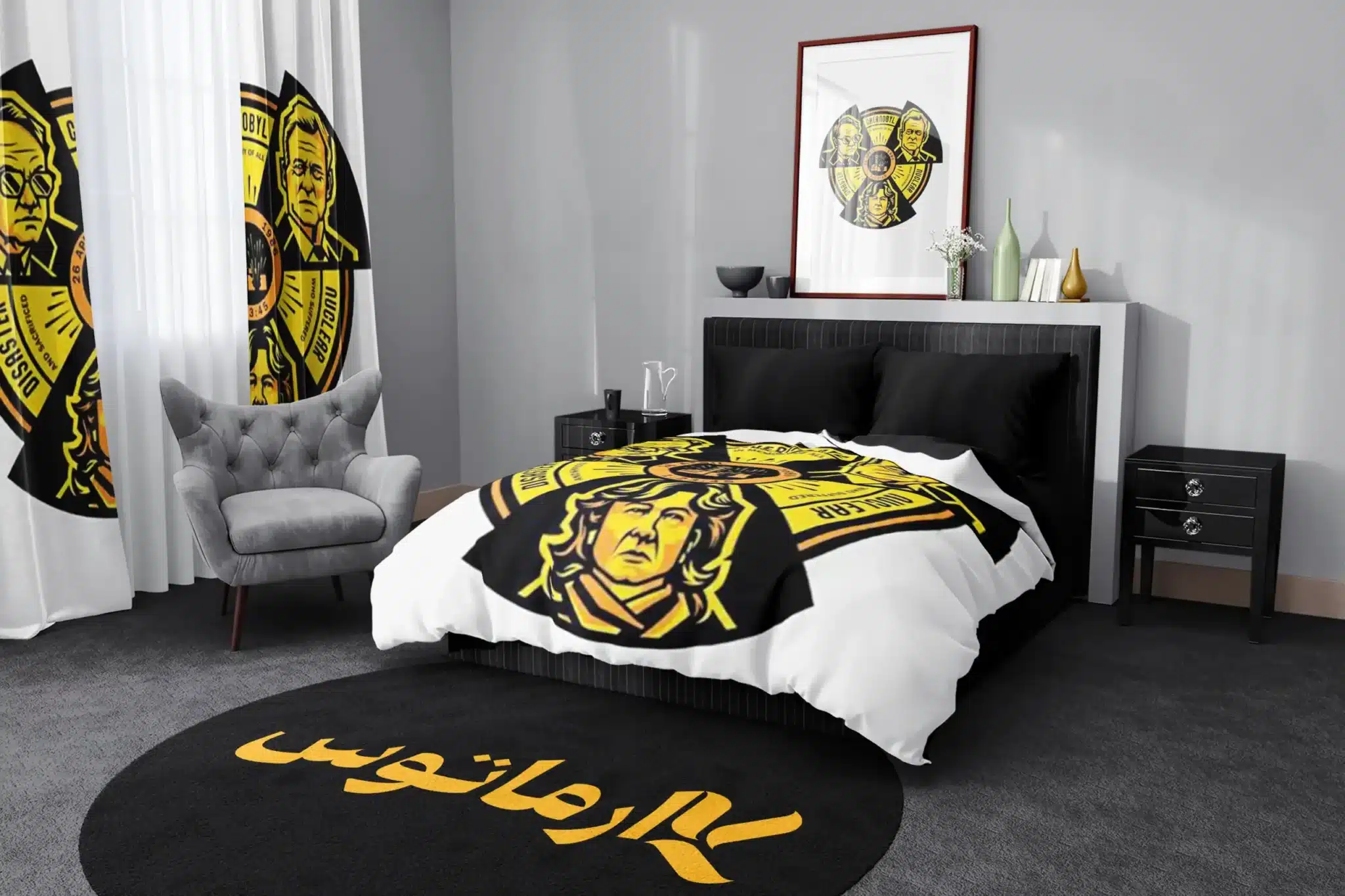 روتختی طرح سریال چرنوبیل Chernobyl کد 7 5,900,000 تومان &Ndash; کارماتوس روتختی طرح سریال چرنوبیل Chernobyl یک و دو نفره کارماتوس