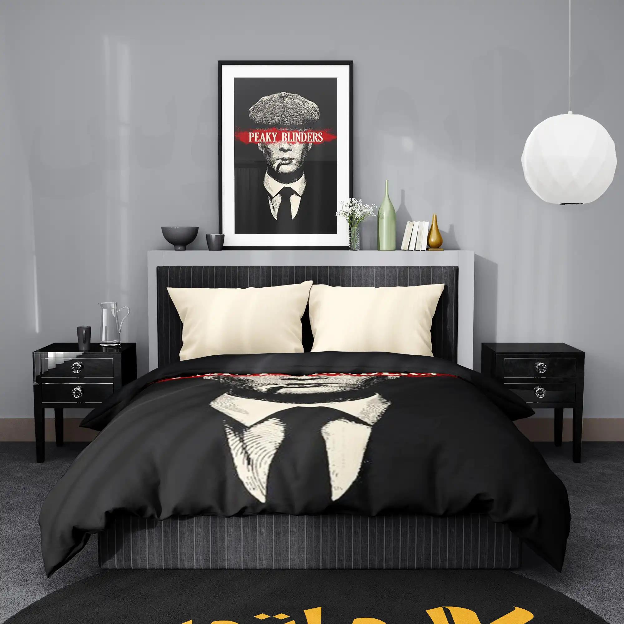 روتختی طرح پیکی بلایندرز Peaky Blinders کد 1 5,900,000 تومان &Ndash; کارماتوس روتختی طرح پیکی بلایندرز Peaky Blinders یک و دو نفره کارماتوس