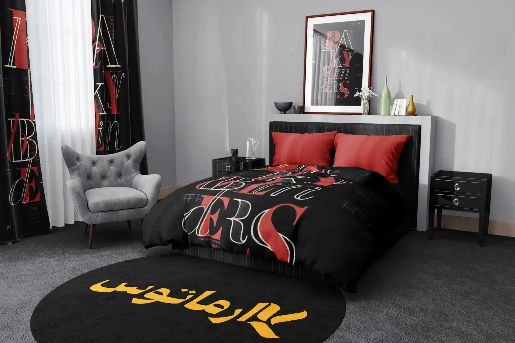 روتختی طرح پیکی بلایندرز Peaky Blinders کد 4 5,900,000 تومان &Ndash; کارماتوس روتختی طرح پیکی بلایندرز Peaky Blinders یک و دو نفره کارماتوس