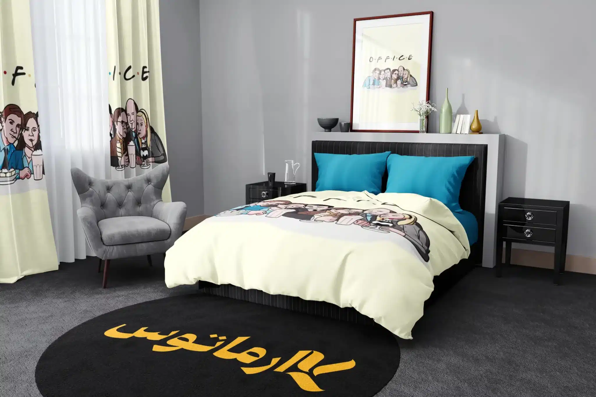 روتختی طرح آفیس Office کد 7 5,900,000 تومان &Ndash; کارماتوس روتختی طرح آفیس Office یک و دو نفره کارماتوس