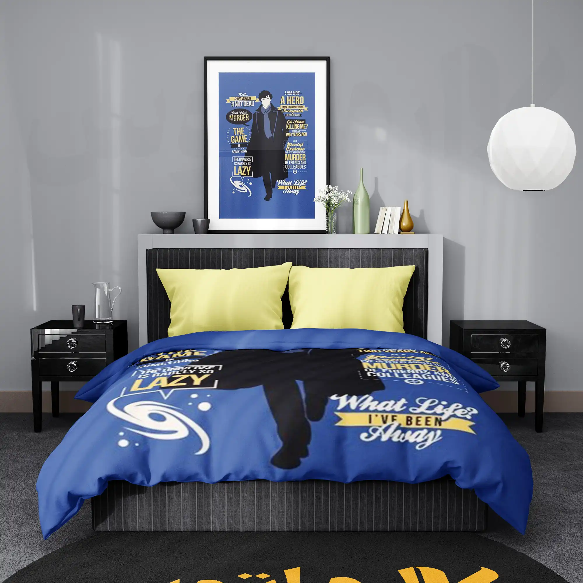 روتختی طرح شرلوک هولمز Sherlock Holmes کد 1 5,900,000 تومان &Ndash; کارماتوس روتختی طرح شرلوک هولمز Sherlock Holmes یک و دو نفره کارماتوس