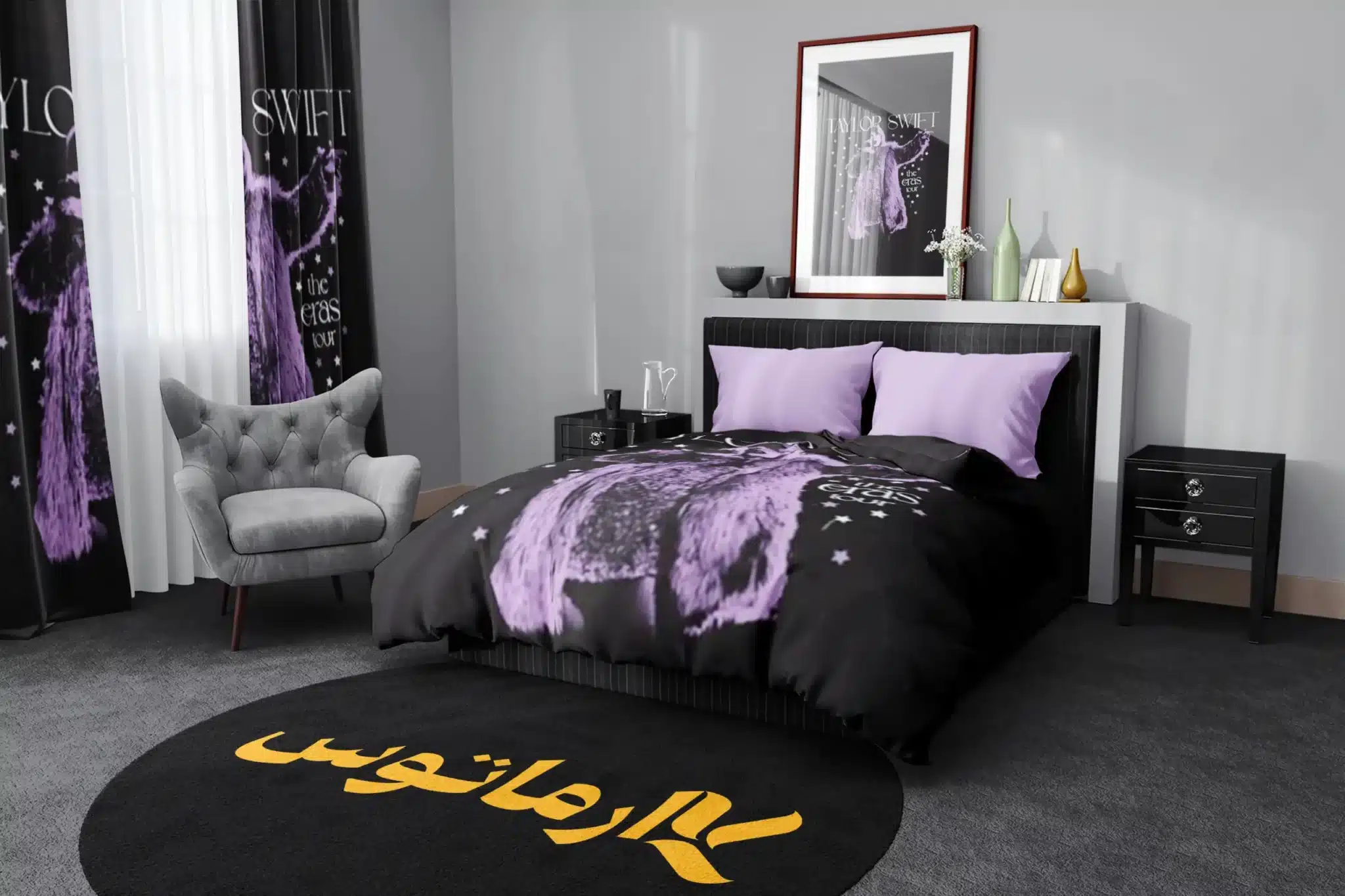 روتختی طرح تیلور سویفت Taylor Swift کد 5 5,900,000 تومان &Ndash; کارماتوس روتختی طرح تیلور سویفت Taylor Swift یک و دو نفره کارماتوس