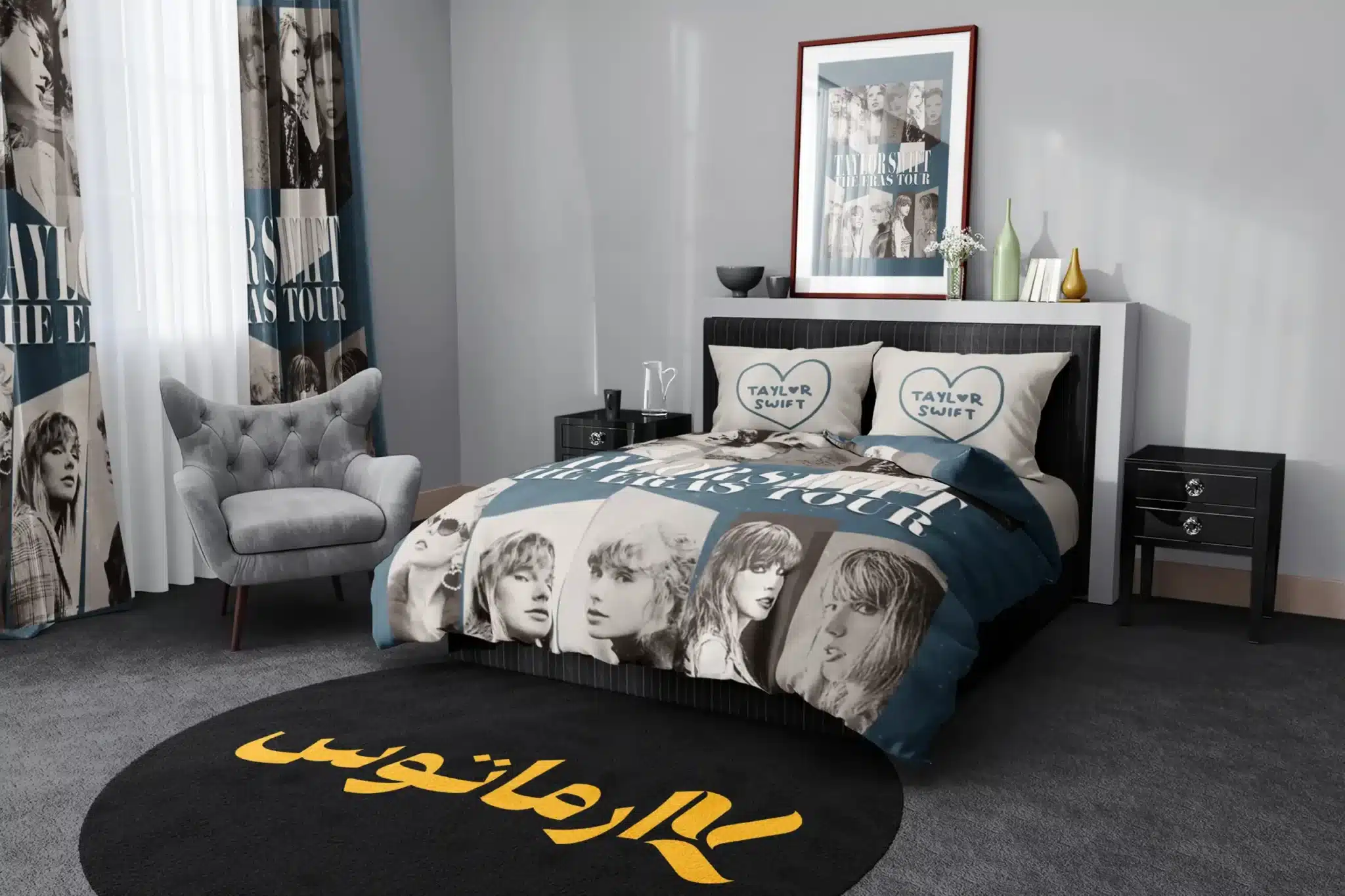 روتختی طرح تیلور سویفت Taylor Swift کد 6 5,900,000 تومان &Ndash; کارماتوس روتختی طرح تیلور سویفت Taylor Swift یک و دو نفره کارماتوس