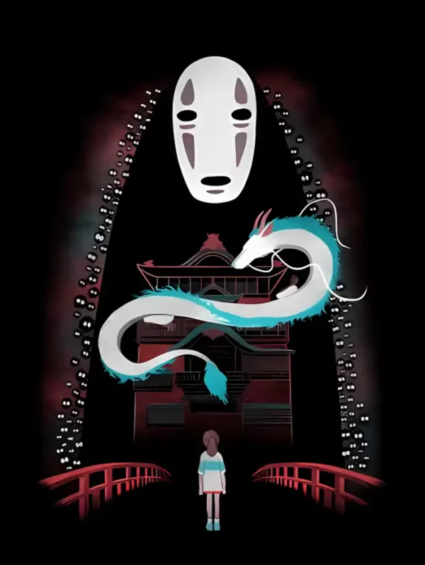 دانلود عکس شهر اشباح Spirited Away با کیفیت 4K و رزولویشن بالا - کارماتوس